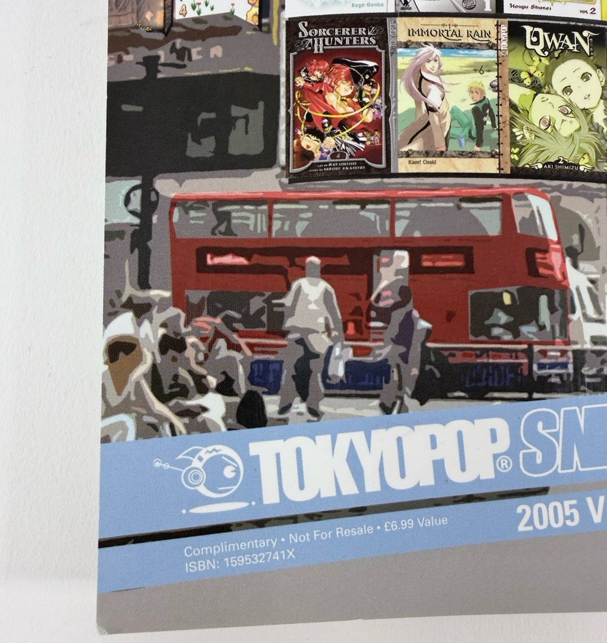 ToykoPop Sneaks 2005 Volume 2 First Print Compilation Manga Previews