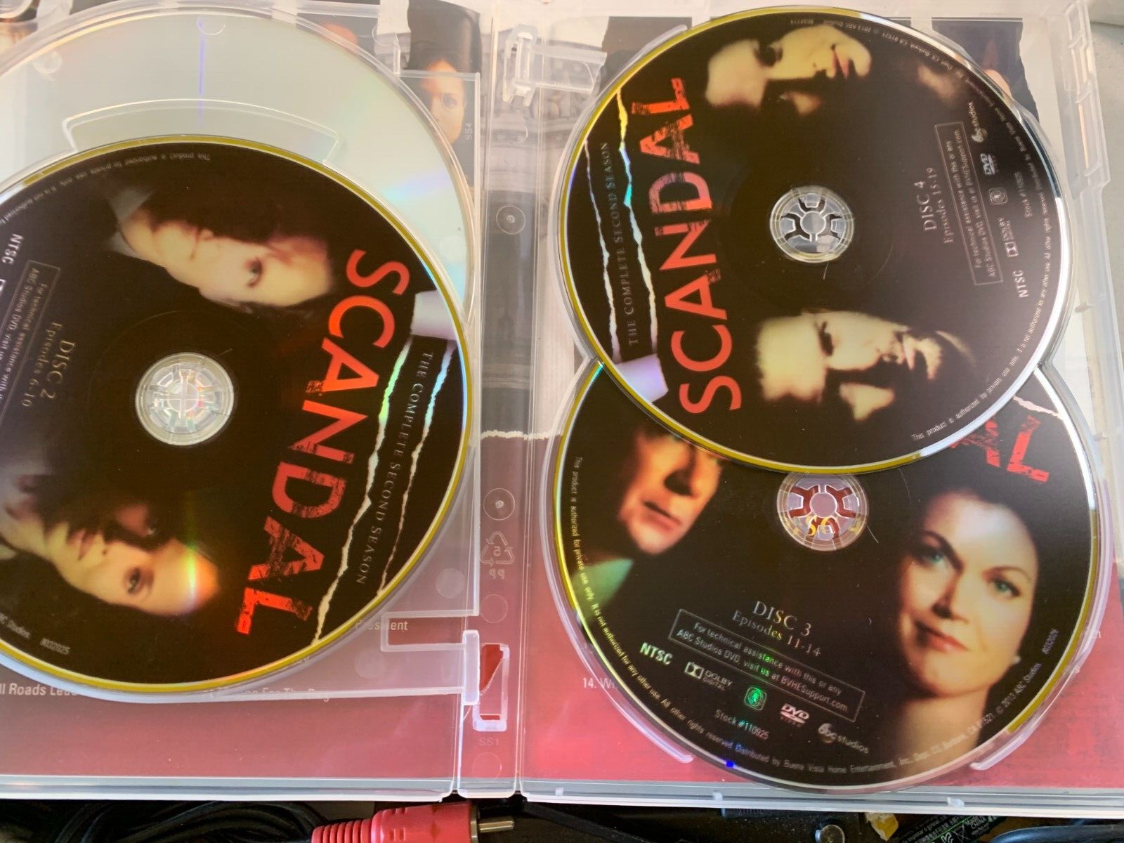 Scandal: The Complete Second Season (DVD, 2013, 5-Disc Set)