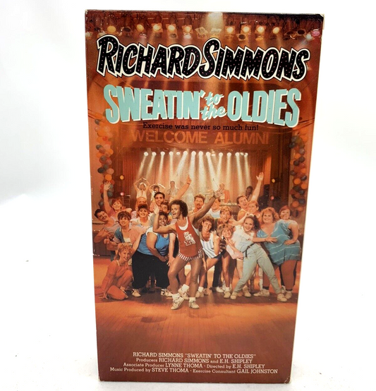Richard Simmons - Sweatin' to the Oldies (VHS, 1990) - Tested