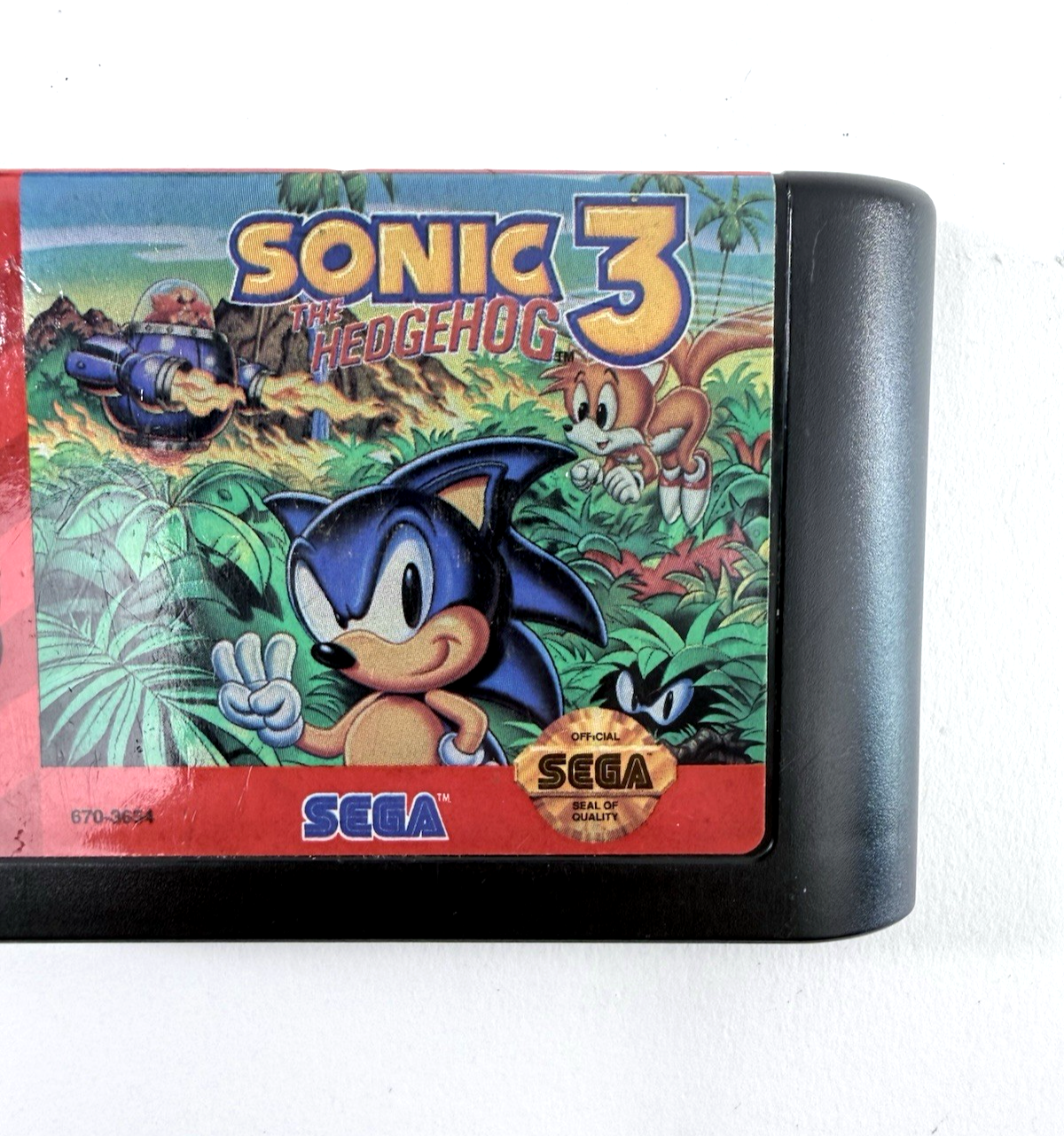 Sonic the Hedgehog 3 (Sega Genesis, 1994) Game and Case - Tested and Working