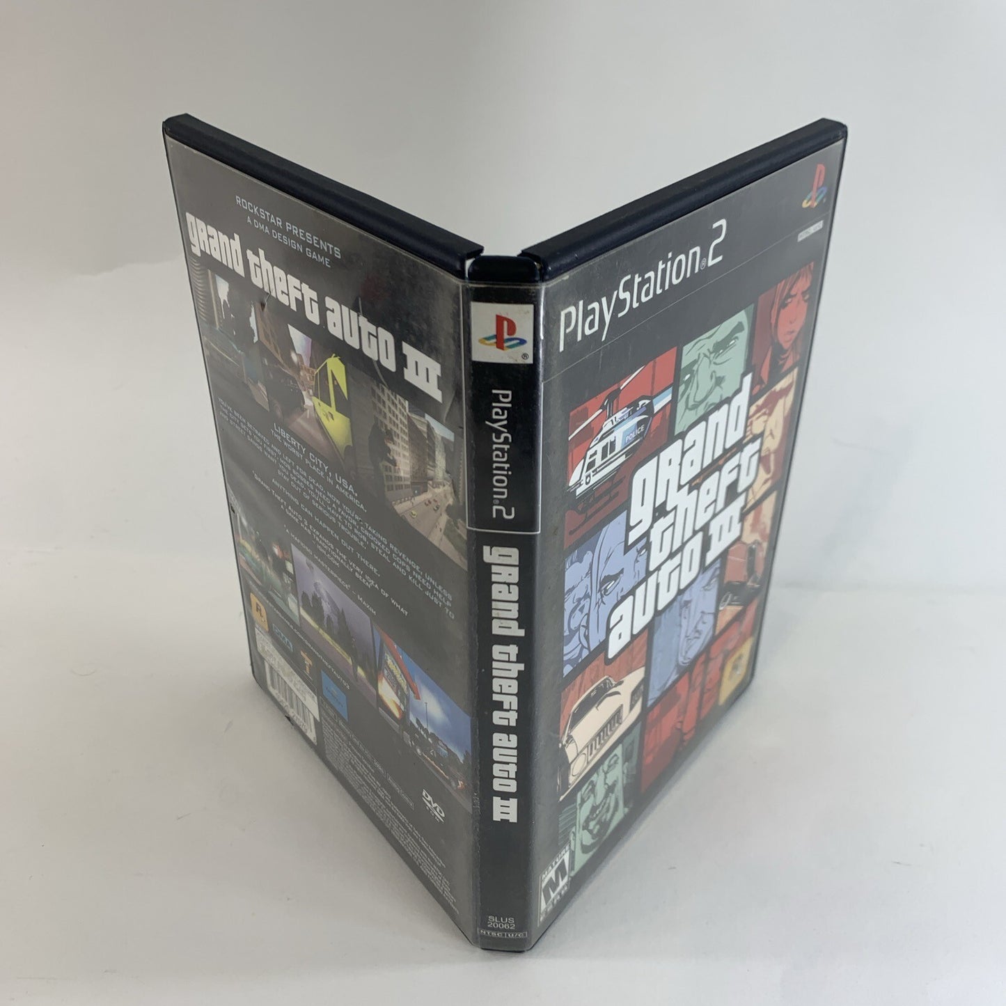 Grand Theft Auto III 3 (Sony PlayStation 2, 2001) Game Case Manual - Tested