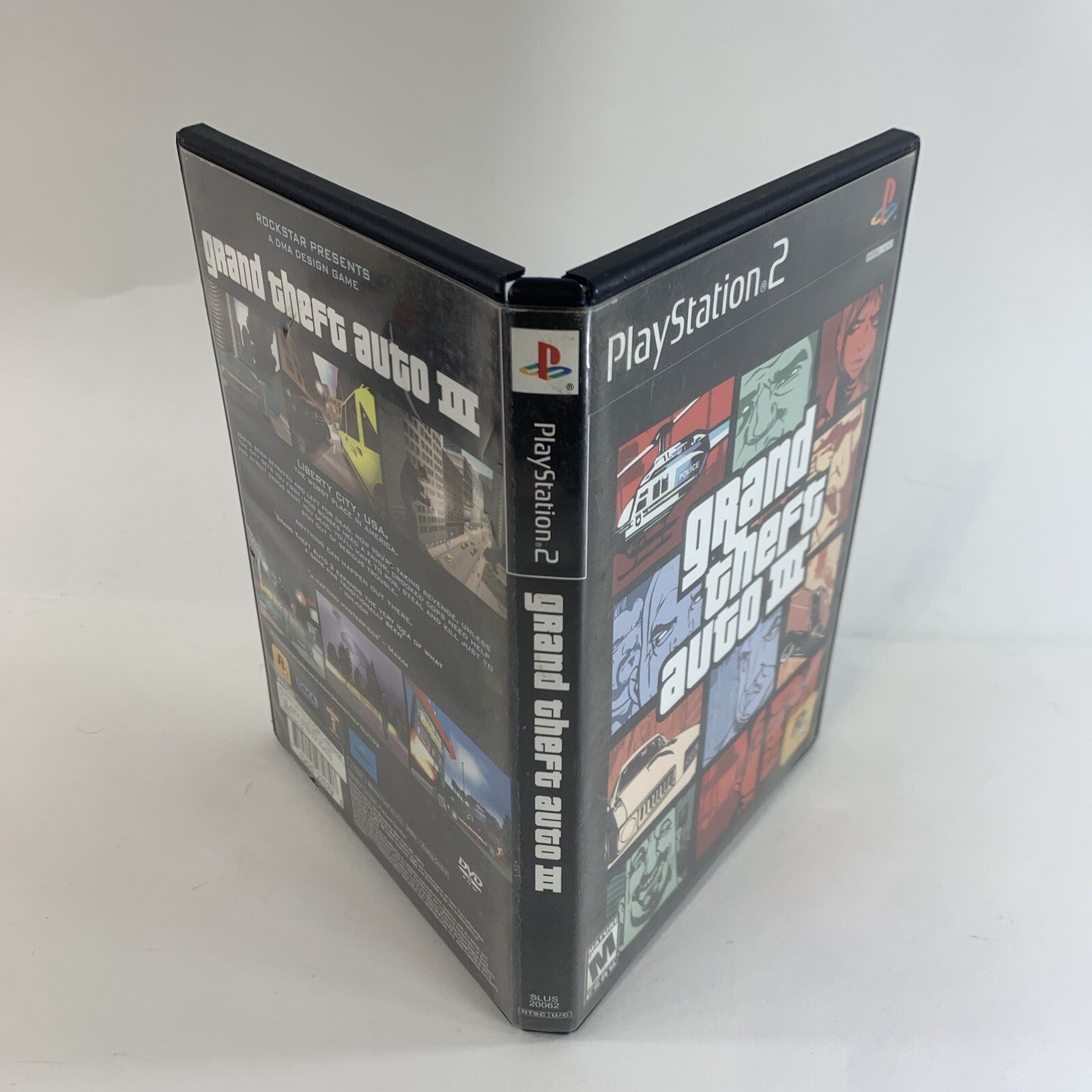 Grand Theft Auto III 3 (Sony PlayStation 2, 2001) Game Case Manual - Tested