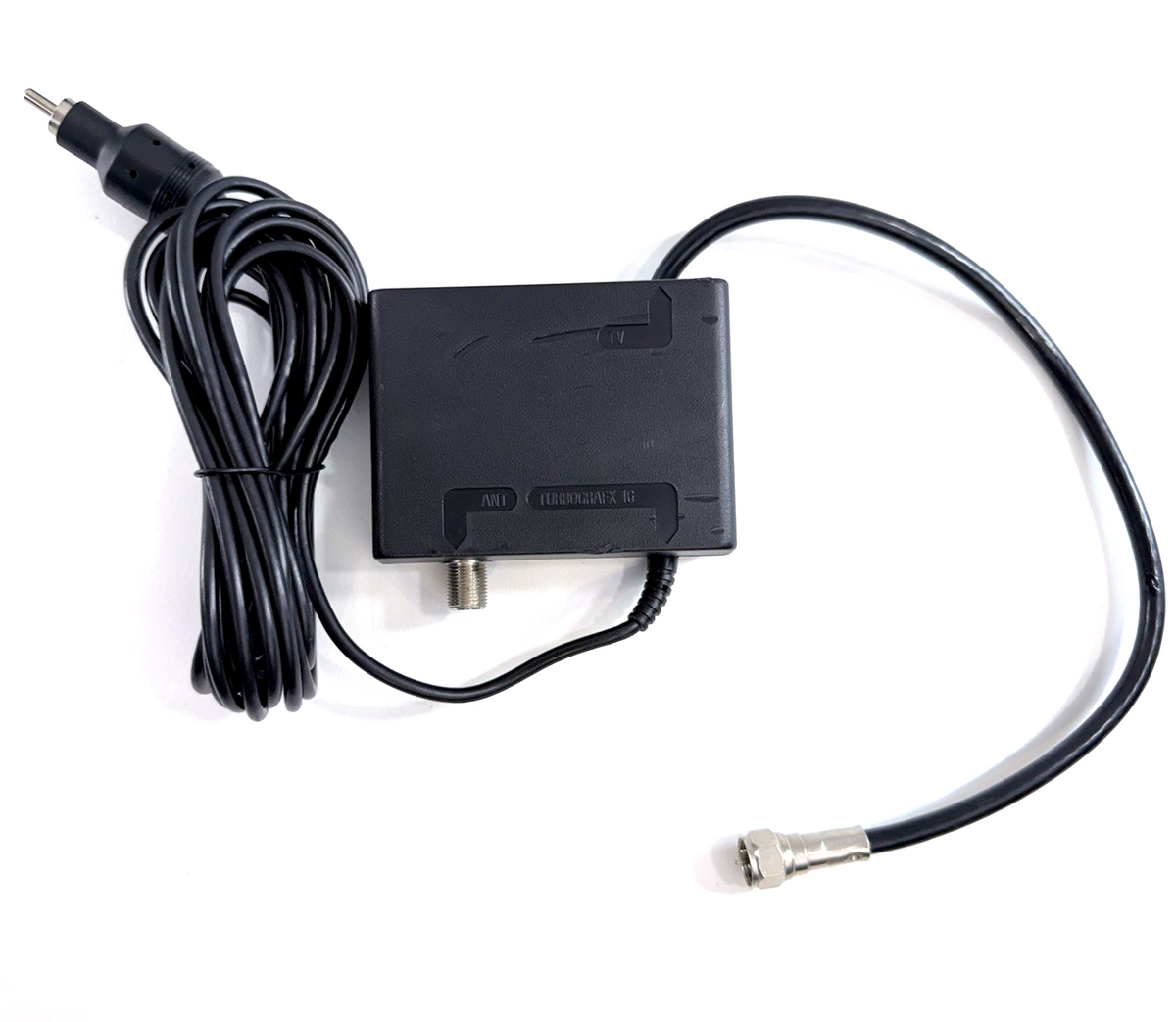 NEC TurboGrafx-16 HES-TGX-01 Console with TurboPad and Cables - Tested & Cleaned