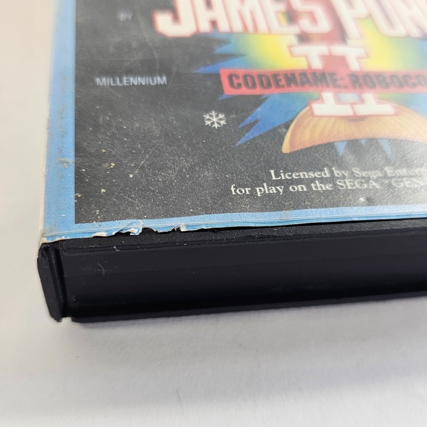 James Pond II: Codename RoboCod (Sega Genesis, 1993) Game and Case - Tested