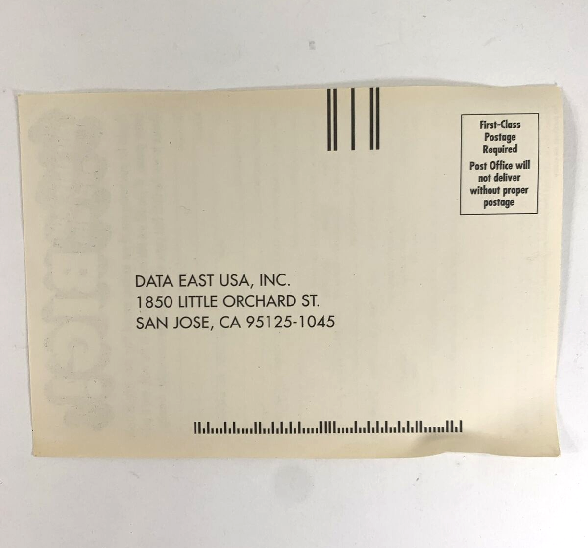 Mega Turrican (Sega Genesis, 1994) Game Case Manual Registration - Tested