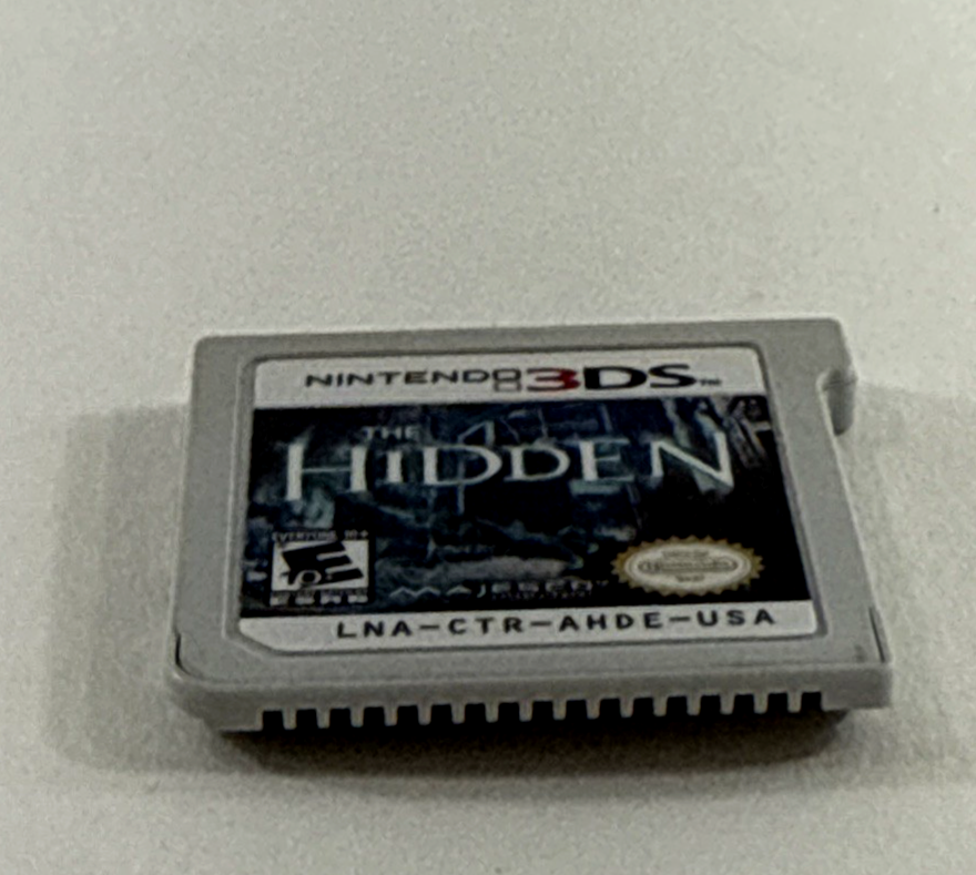 The Hidden (Nintendo 3DS, 2011) Game Cartridge - Tested and Working