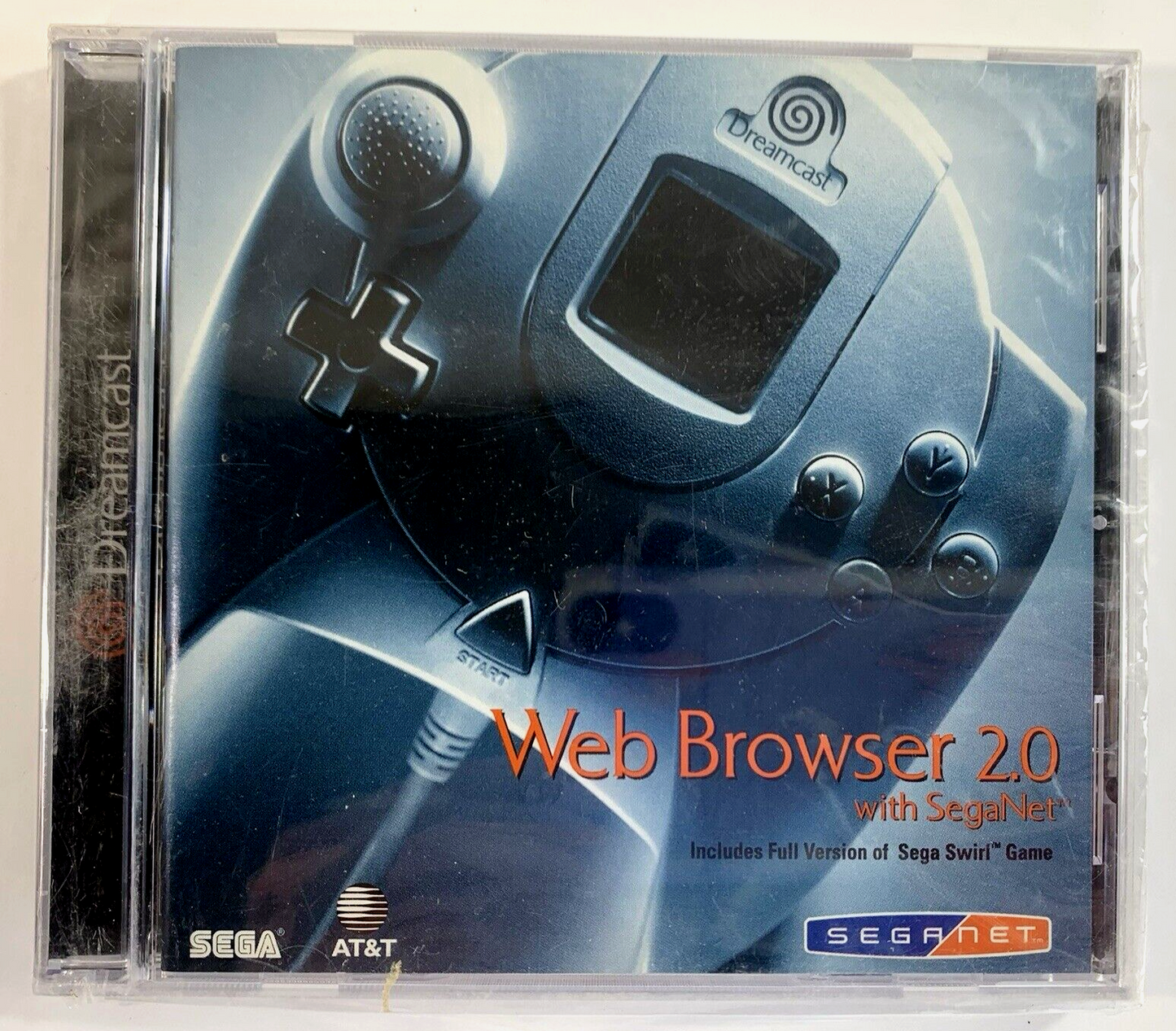 SEGA Dreamcast Web Browser 2.0 (Sega Dreamcast, 2000) -Damaged Plastic, New