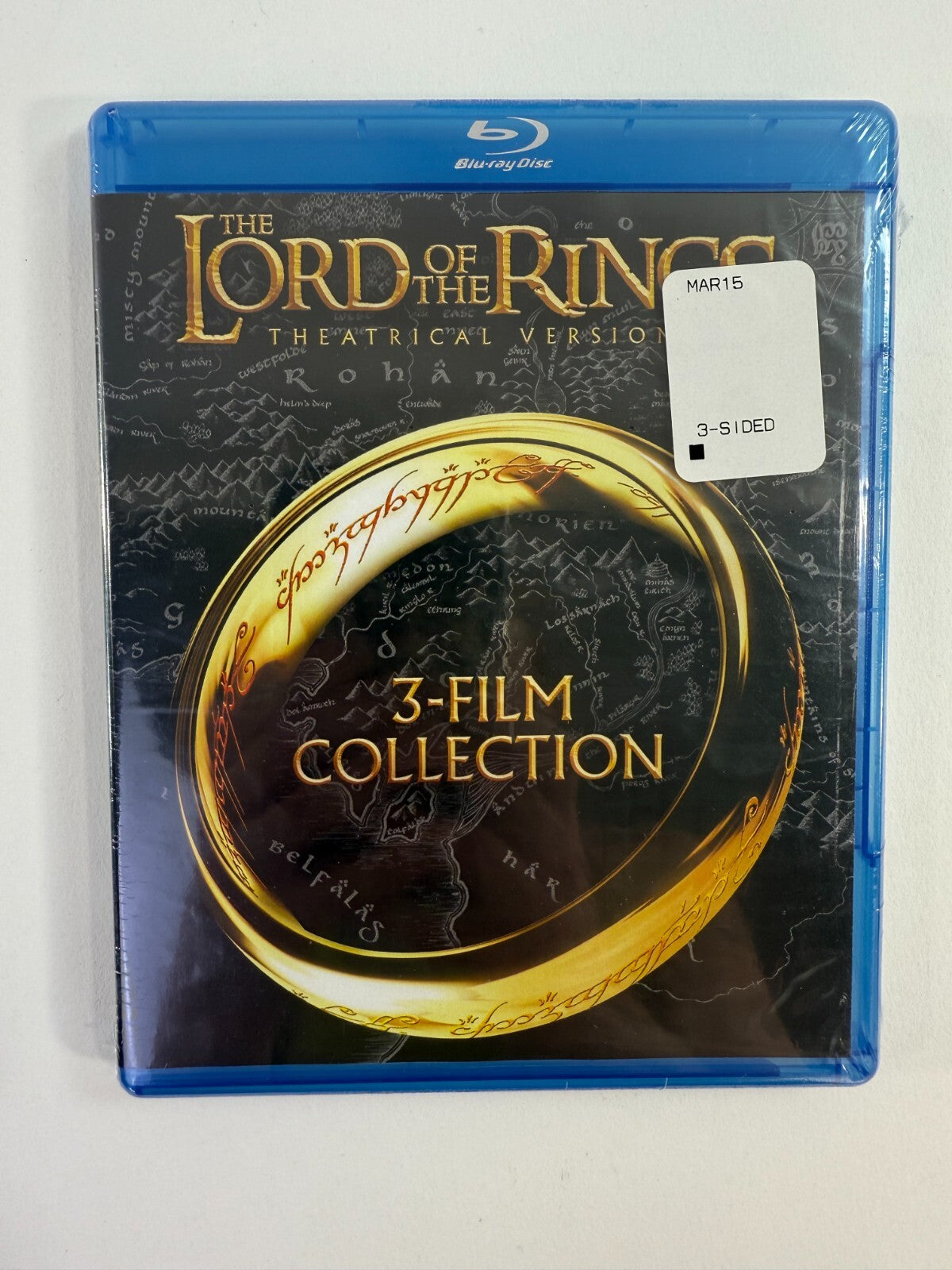 The Lord of the Rings: Theatrical 3-Film Collection (Blu-ray Disc, 2014) New