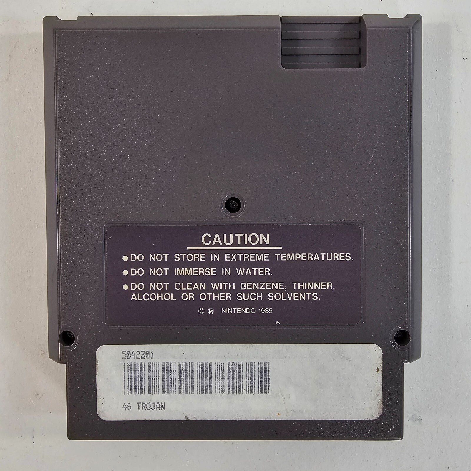 Trojan (Nintendo Entertainment System, 1989) Game Cartridge