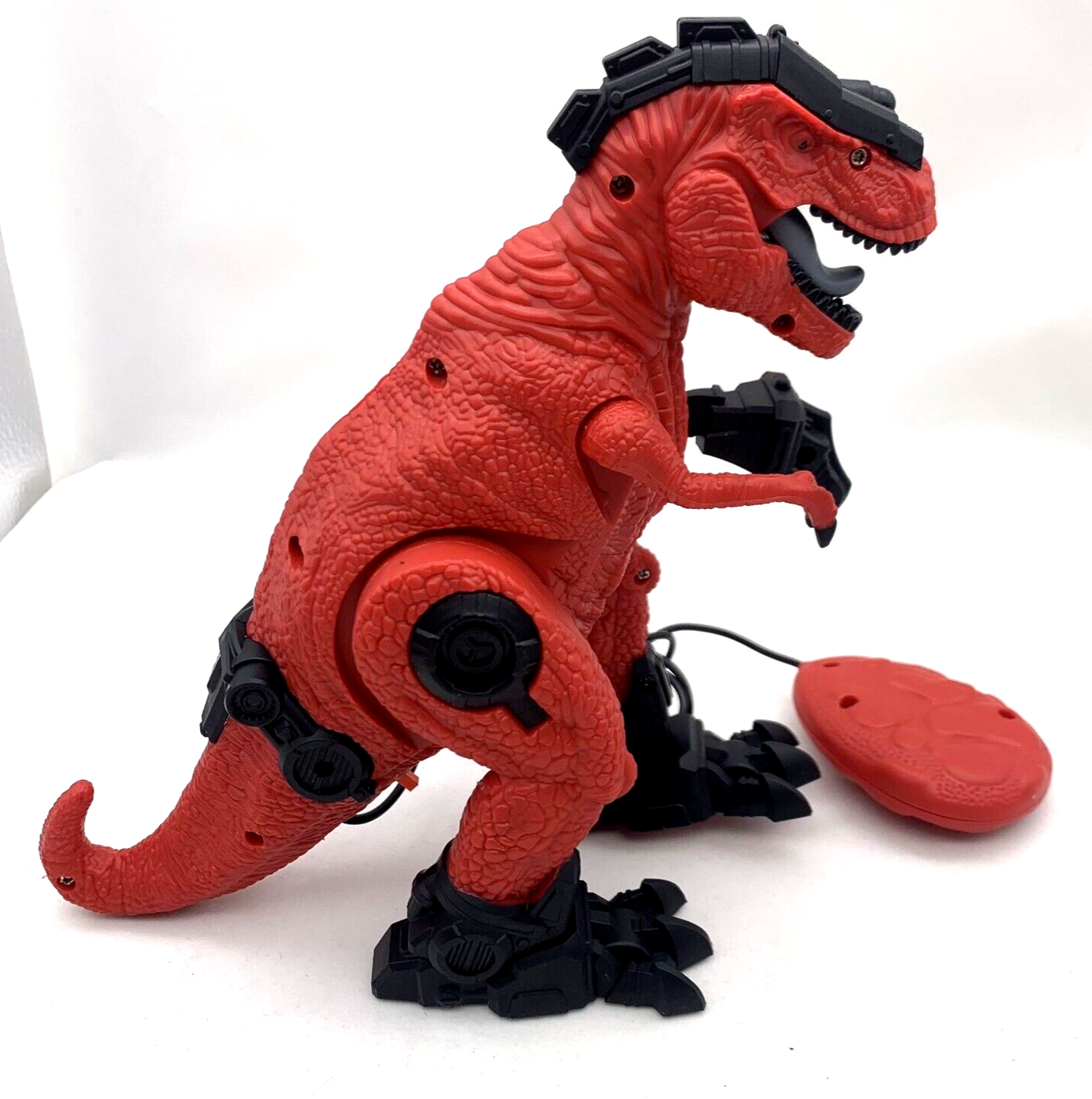 Battery Powered Walking 2 Dinosaurs  T-Rex Remote Control Toys Sound