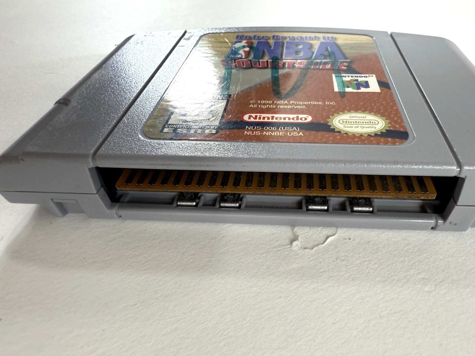 Kobe Bryant in NBA Courtside  (Nintendo 64, 1998) Game Cartridge - Tested