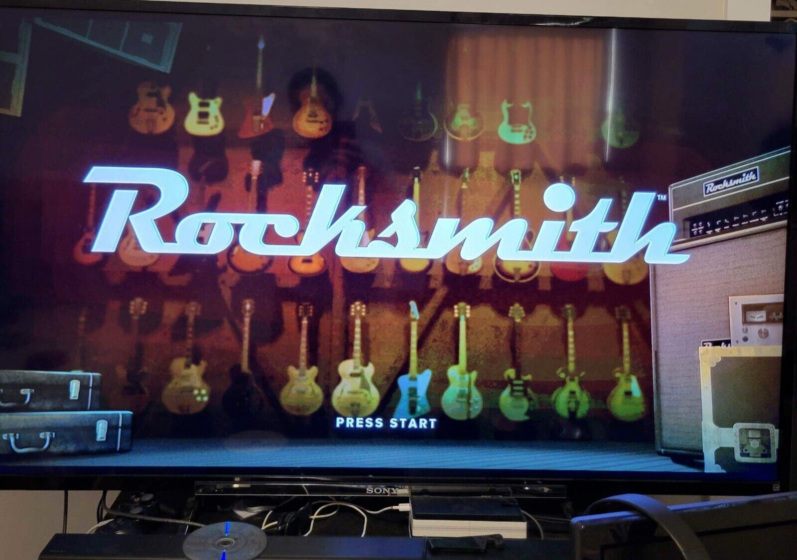 Rocksmith (PlayStation 3, 2012) Game Case Manual - Tested and Working