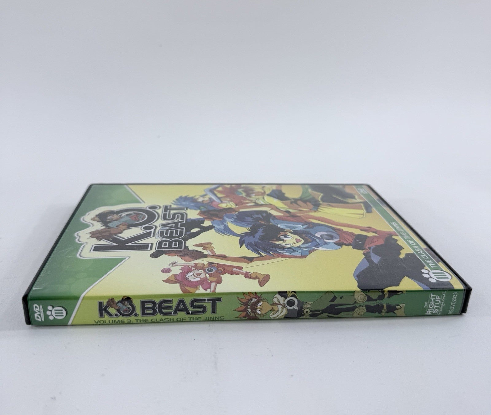 K.O. Beast Vol. 3: Clash of the Jinns (DVD, 2003) Tested and Working