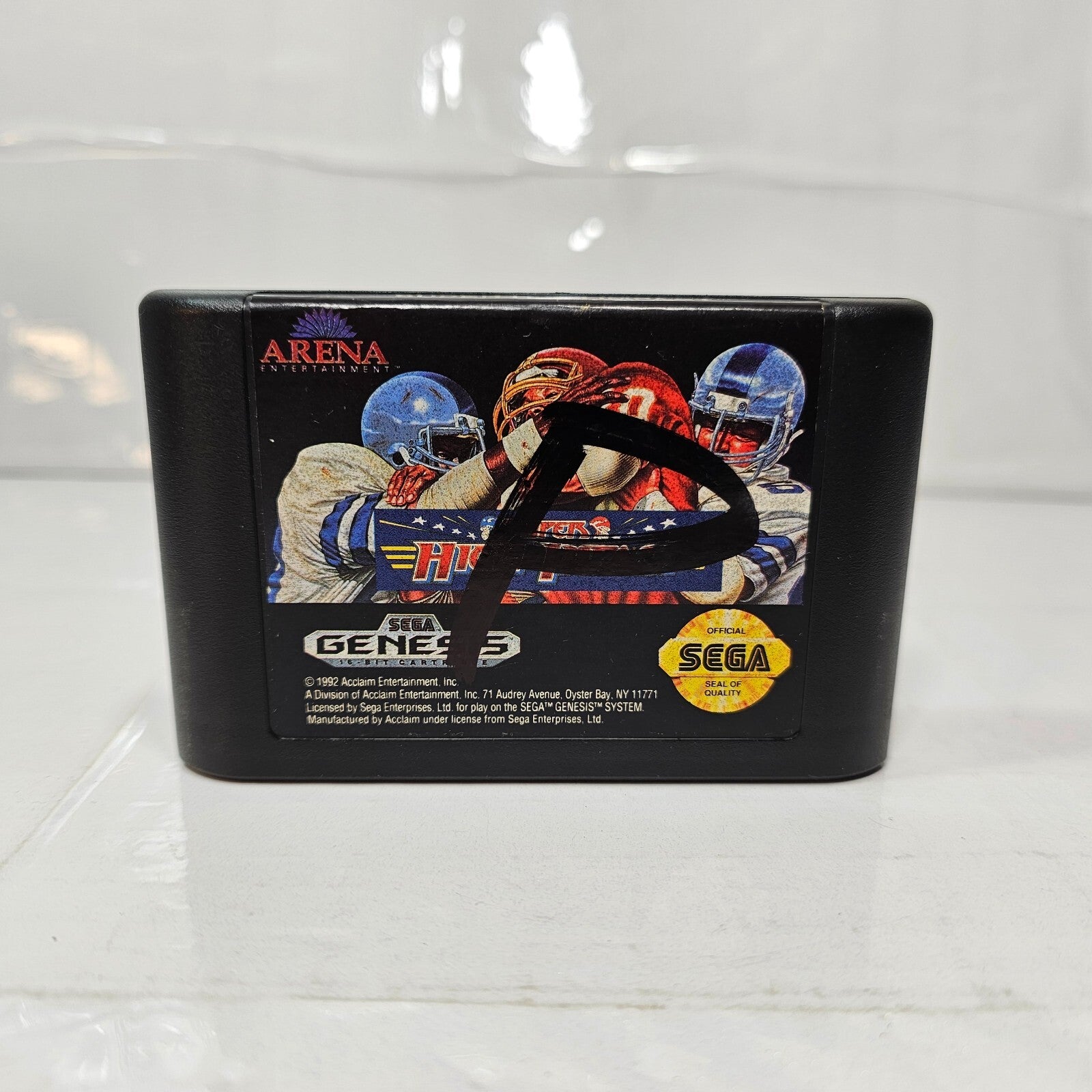 Super High Impact (Sega Genesis, 1992)  Complete in Box CIB TESTED