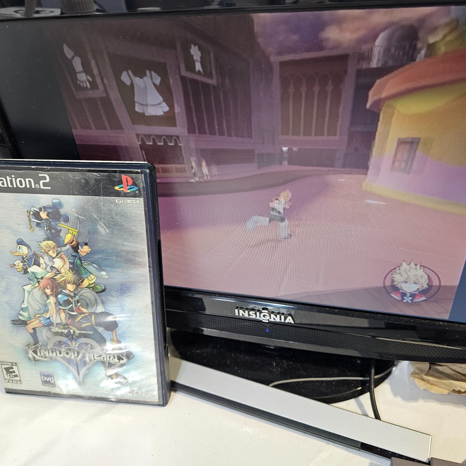 Kingdom Hearts II (PlayStation 2, 2006) Game and Case - Greatest Hits