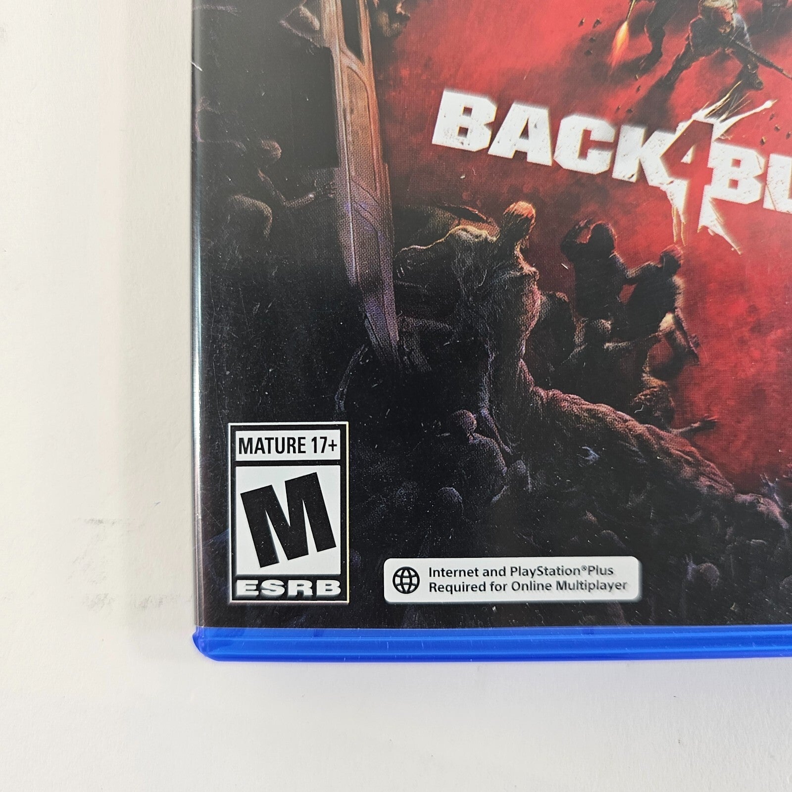 Back 4 Blood (Sony PlayStation 5, 2021) Game Case Insert - Tested