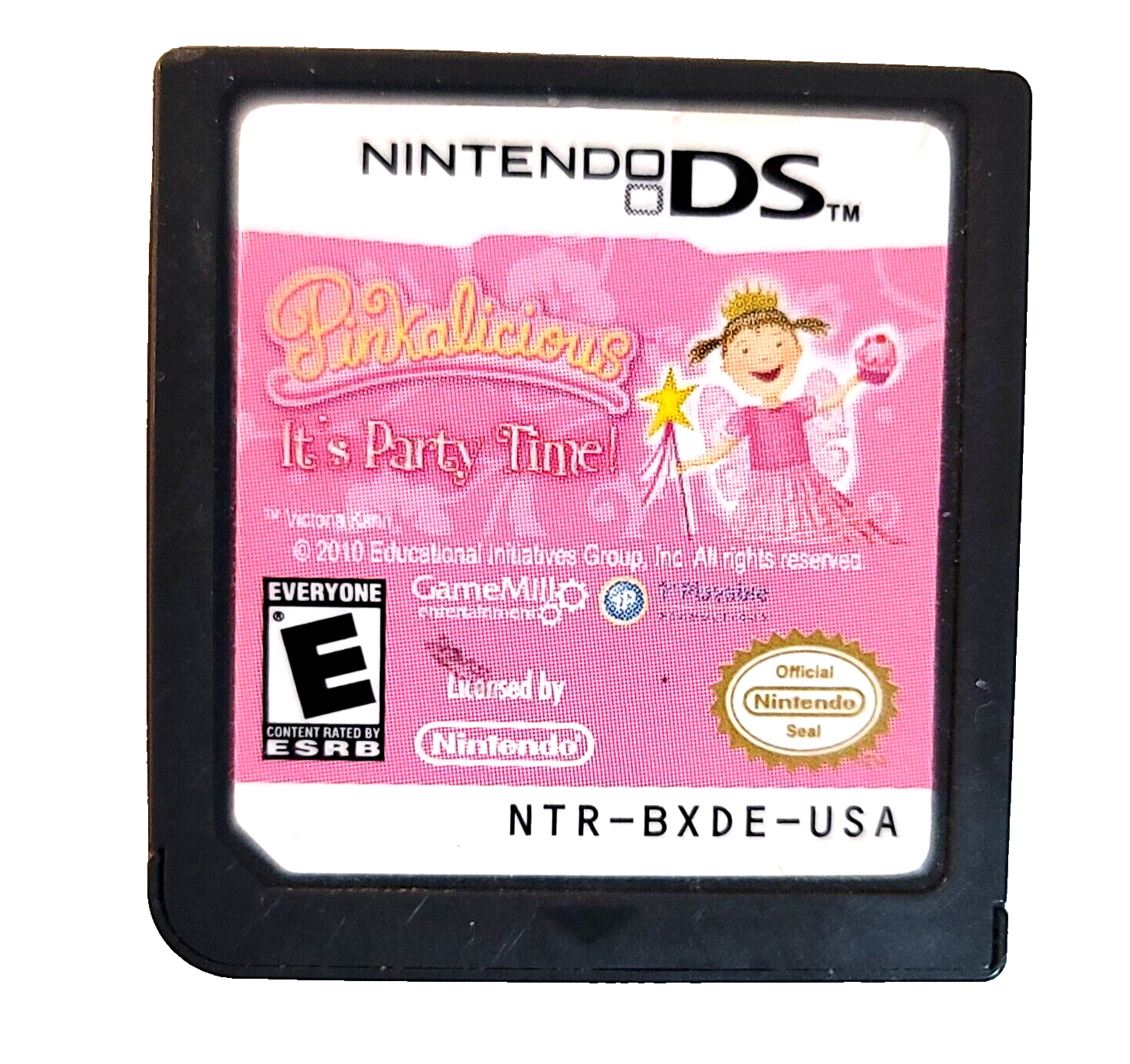 Pinkalicious: It's Party Time (Nintendo DS, 2011) Game Cartridge - Tested