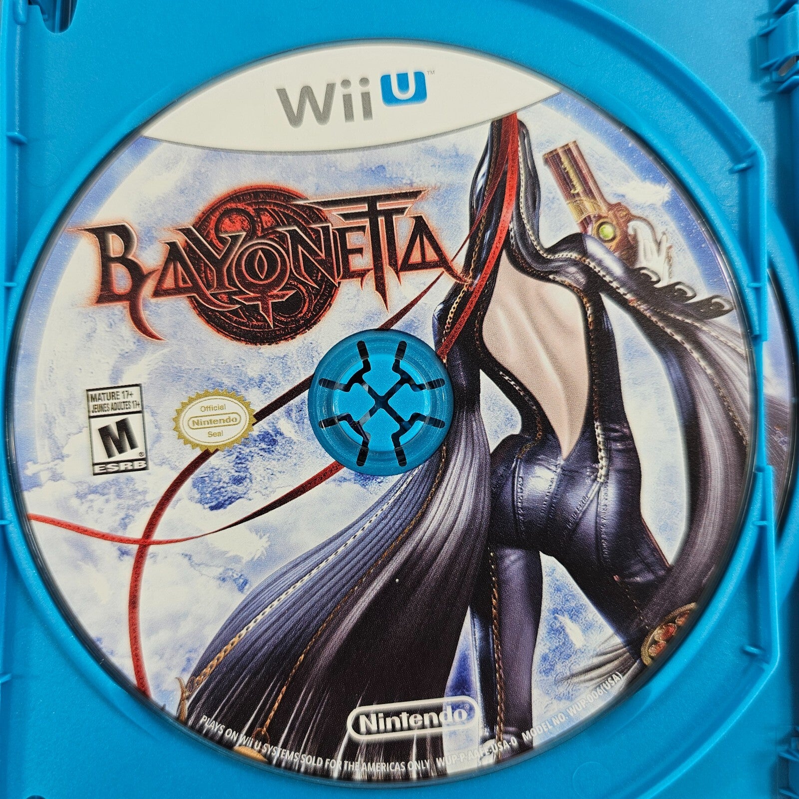 Bayonetta 2 (Nintendo Wii U, 2014) Game Discs, Case, Insert - Tested