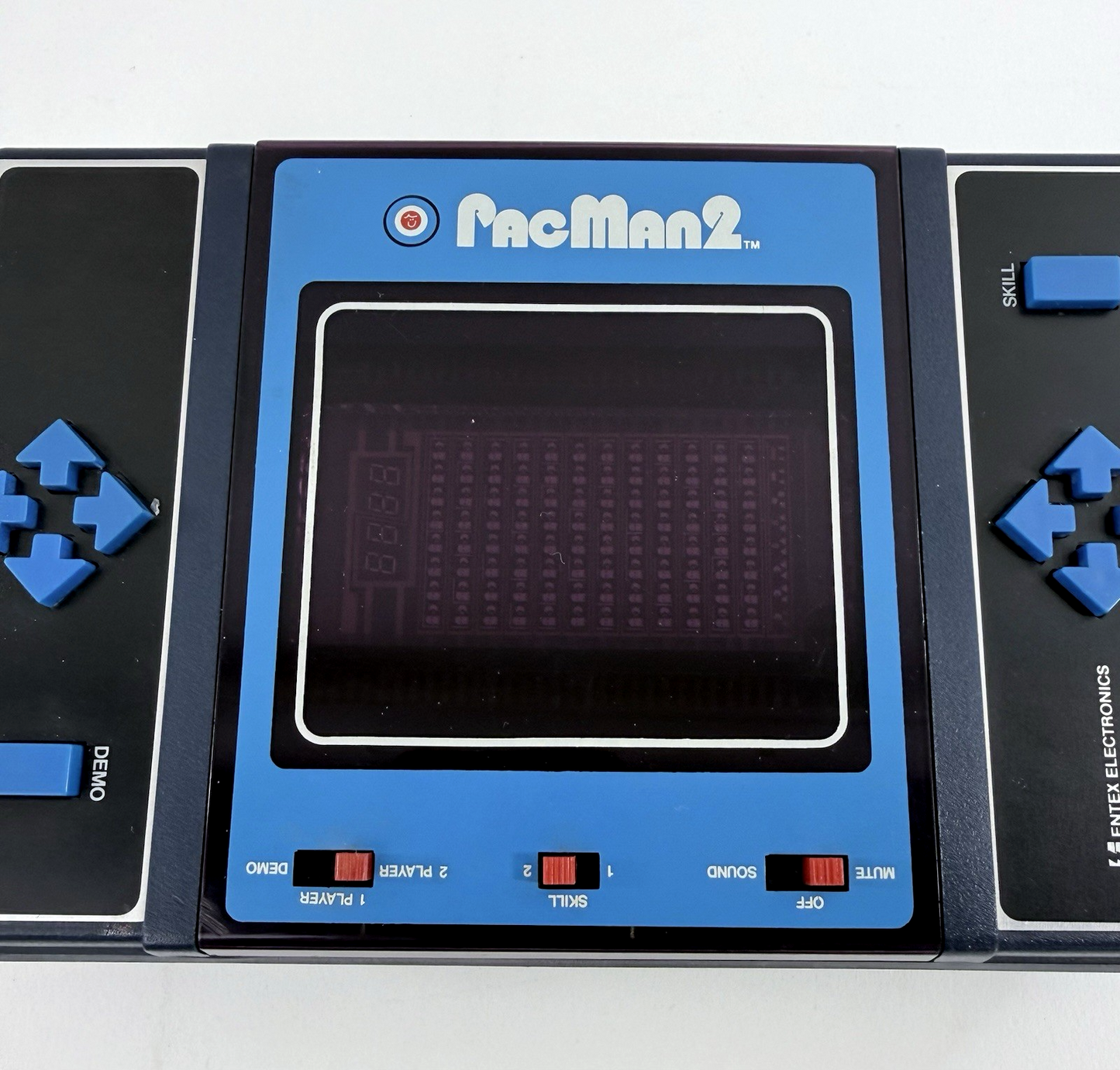 Entex Electronics 1981 Pac-Man 2 Handheld Game - Tested and Working