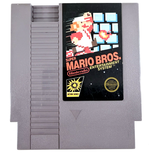Super Mario Bros. (Nintendo NES, 1985) 5-Screw Game Cartridge - Tested