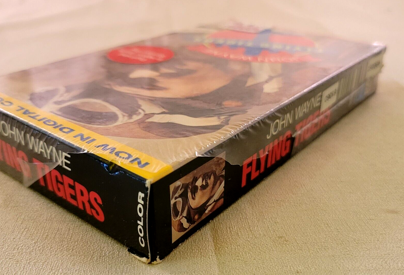 Flying Tigers (VHS, 1990) John Wayne  - Resealed Blockbuster Film