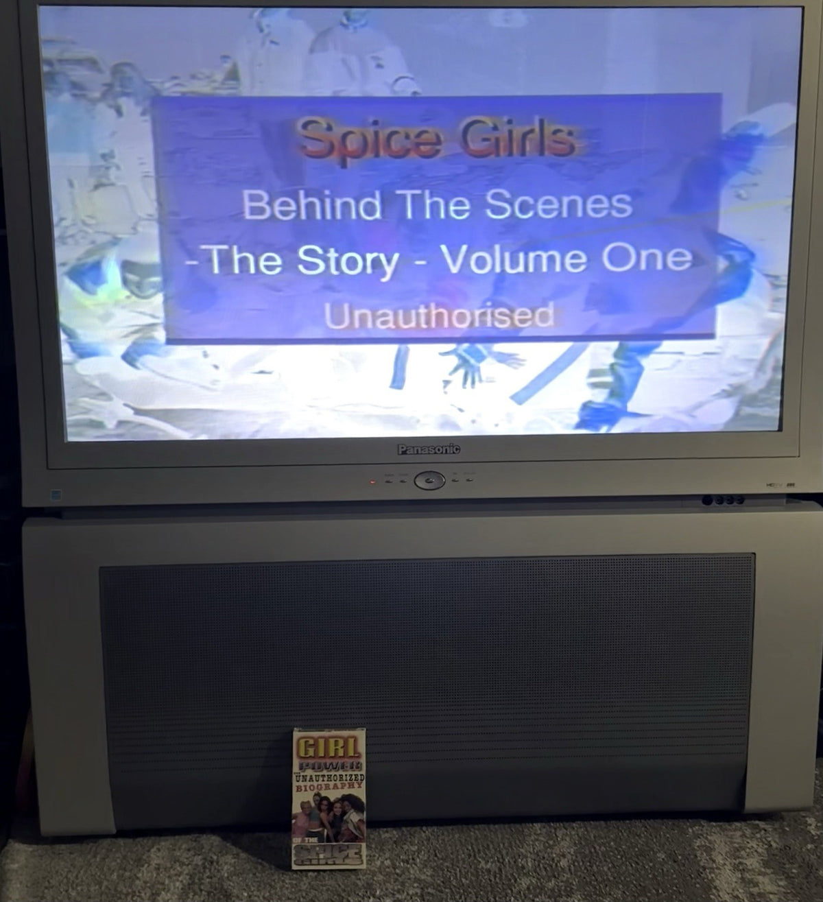 Girl Power: The Unauthorized Biography of the Spice Girls (VHS, 1997) Tested