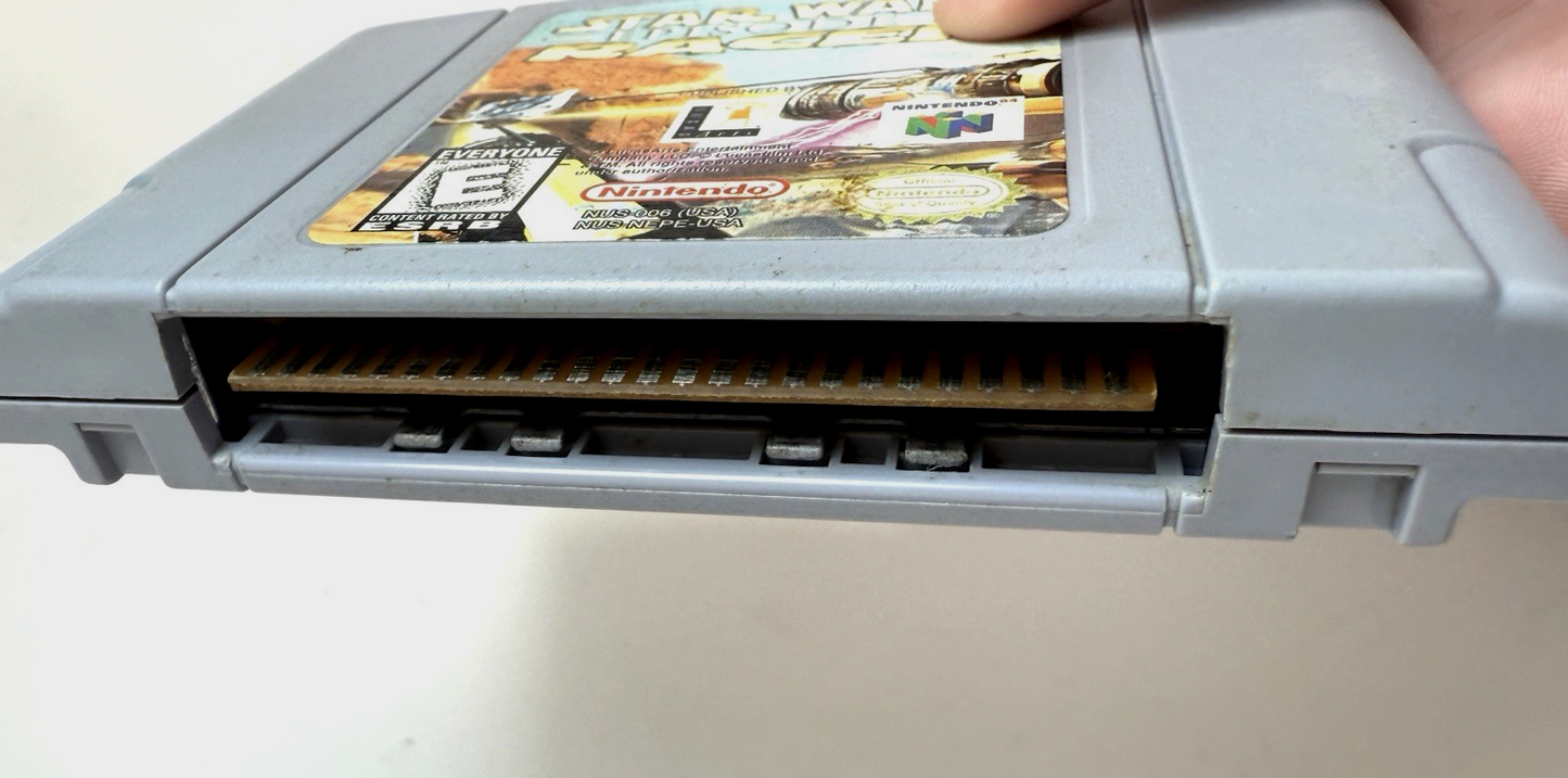 Star Wars Episode 1 Racer (Nintendo 64, 1999) Game Cartridge - Tested & Working