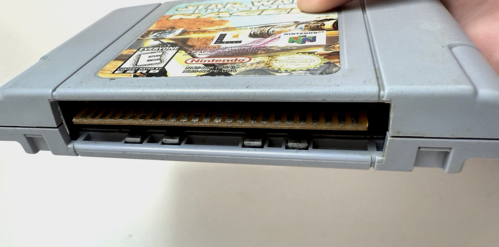 Star Wars Episode 1 Racer (Nintendo 64, 1999) Game Cartridge - Tested & Working