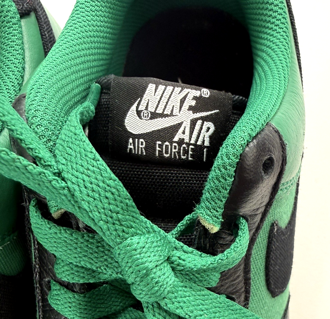 Nike Air Force 1 Low By You Custom DV3907-900 Green/Black US Women's 9 Shoes