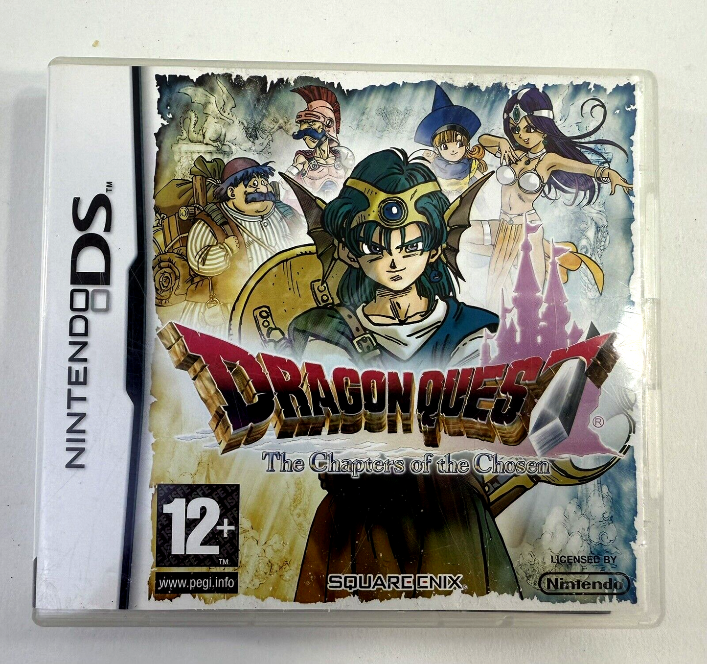 Dragon Quest IV: Chapters of the Chosen PAL DS Case Manual & Insert Only