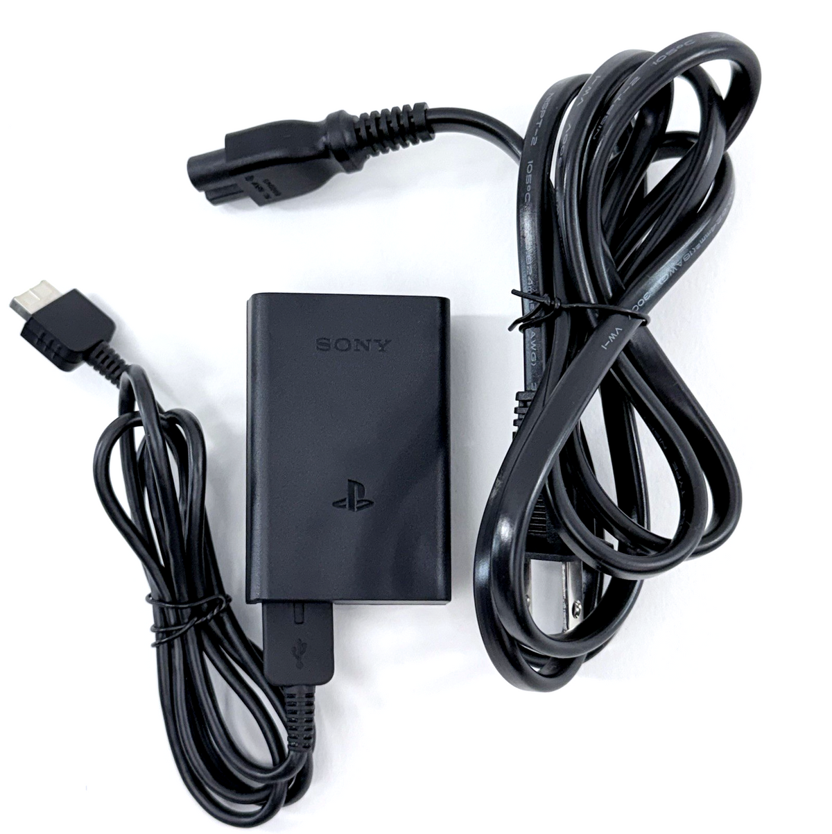 Sony PSP Vita PCH-ZAC1 5V AC Adapter with Power Cable - Tested and Working