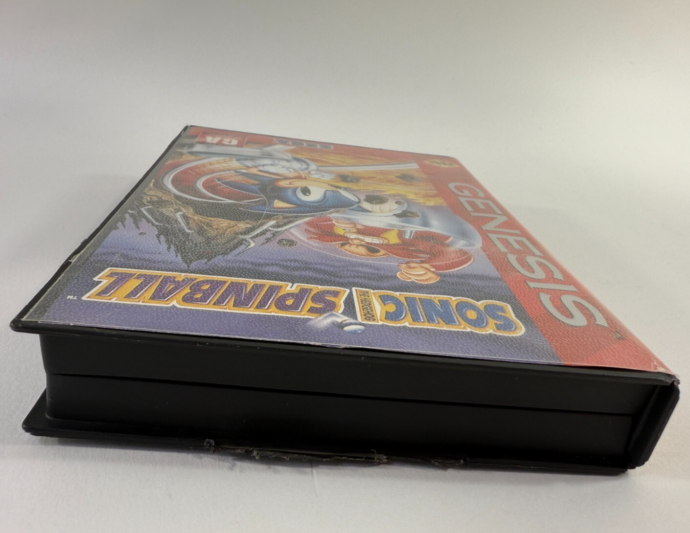Sonic Spinball (Sega Genesis, 1993) Game and Case - Tested and Working