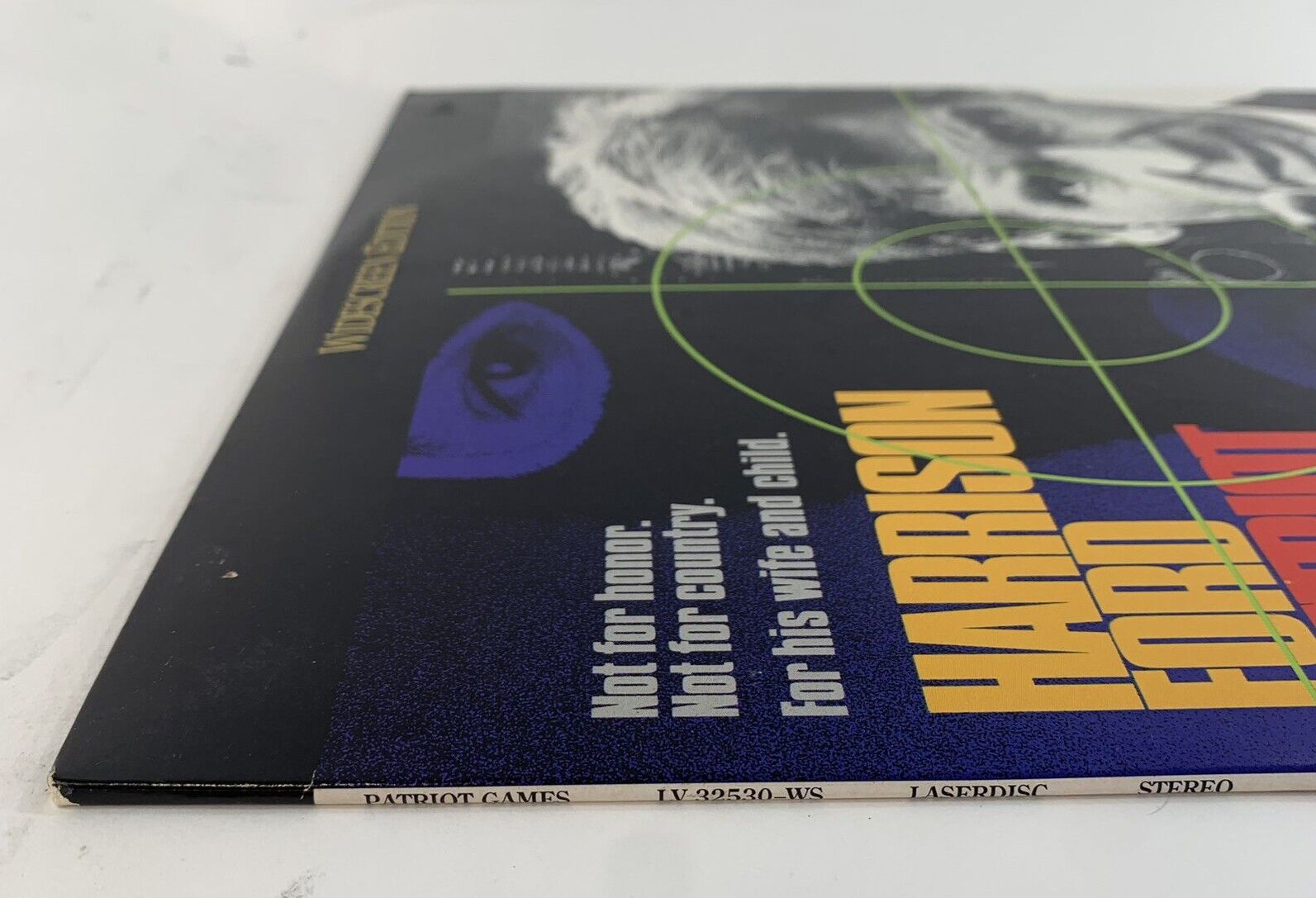 Patriot Games (Laserdisc CLV, 1992) CX Noise Reduction - Tested and Working