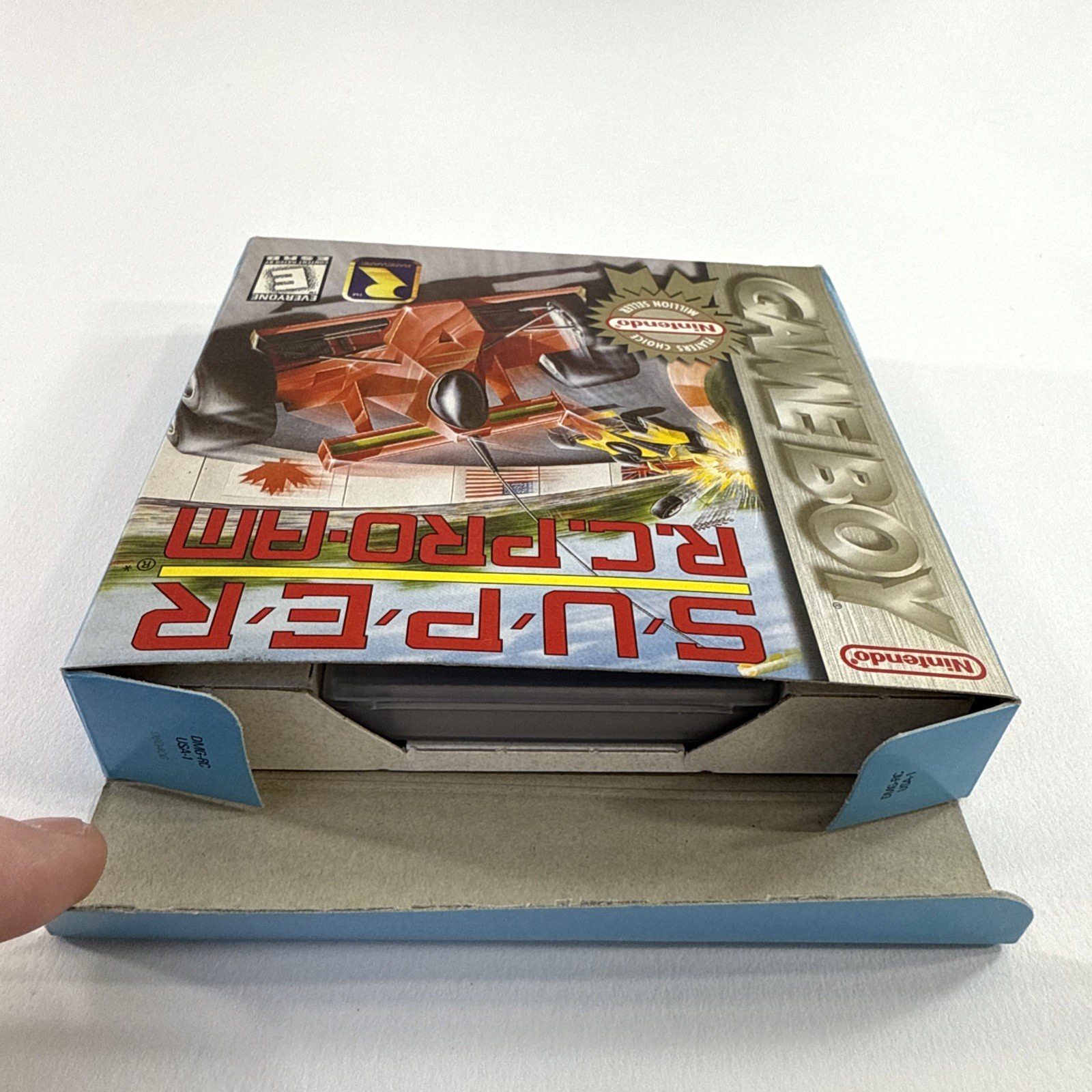 Super R.C. PRO-AM (Nintendo GameBoy, 1998) Game Box Manual Inserts -  Tested