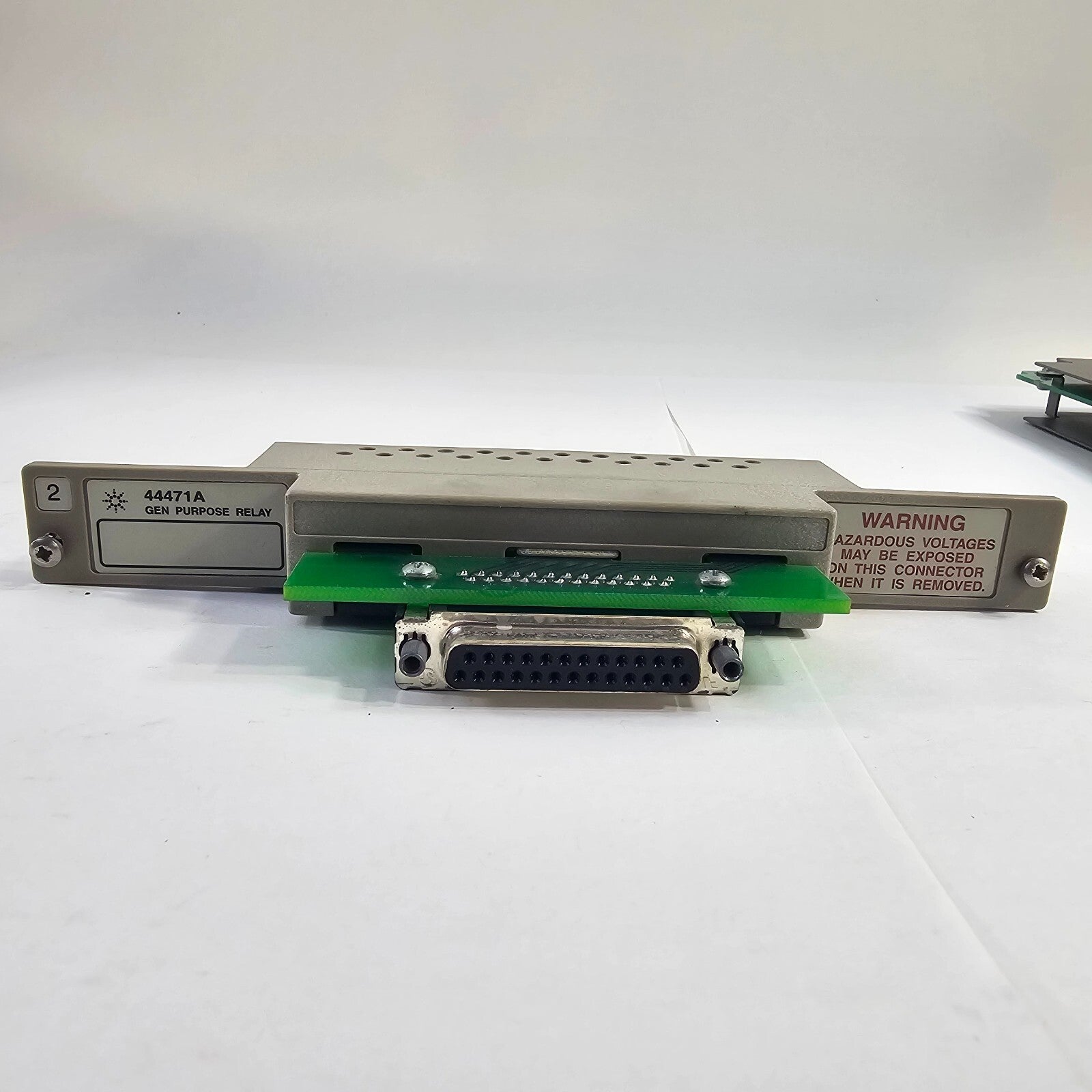 HP Agilent 44474A Digital Input/Output Switch Module - Tested and Working (1438)