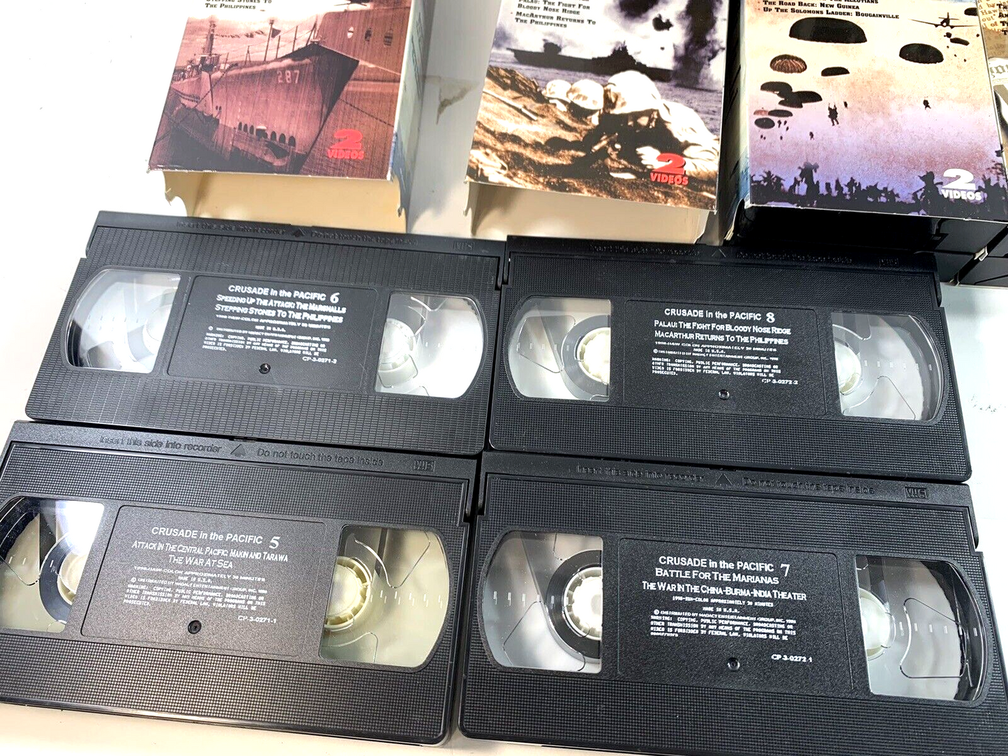 Rise And Fall Of The Nazi Empire (4 Military VHS box sets) Warbirds of WWII +2