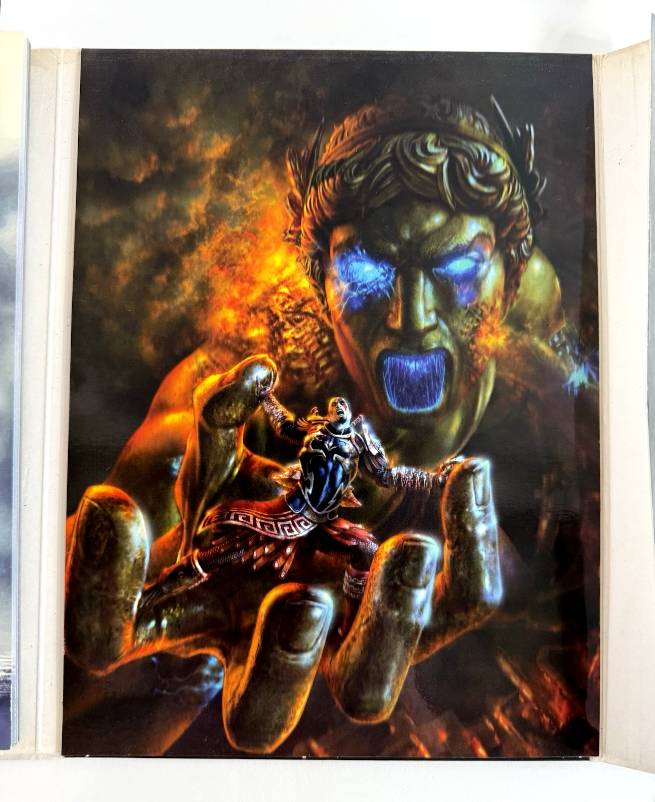 God of War II Limited Edition Strategy Guide, Art Book, Poster -2007, BradyGames