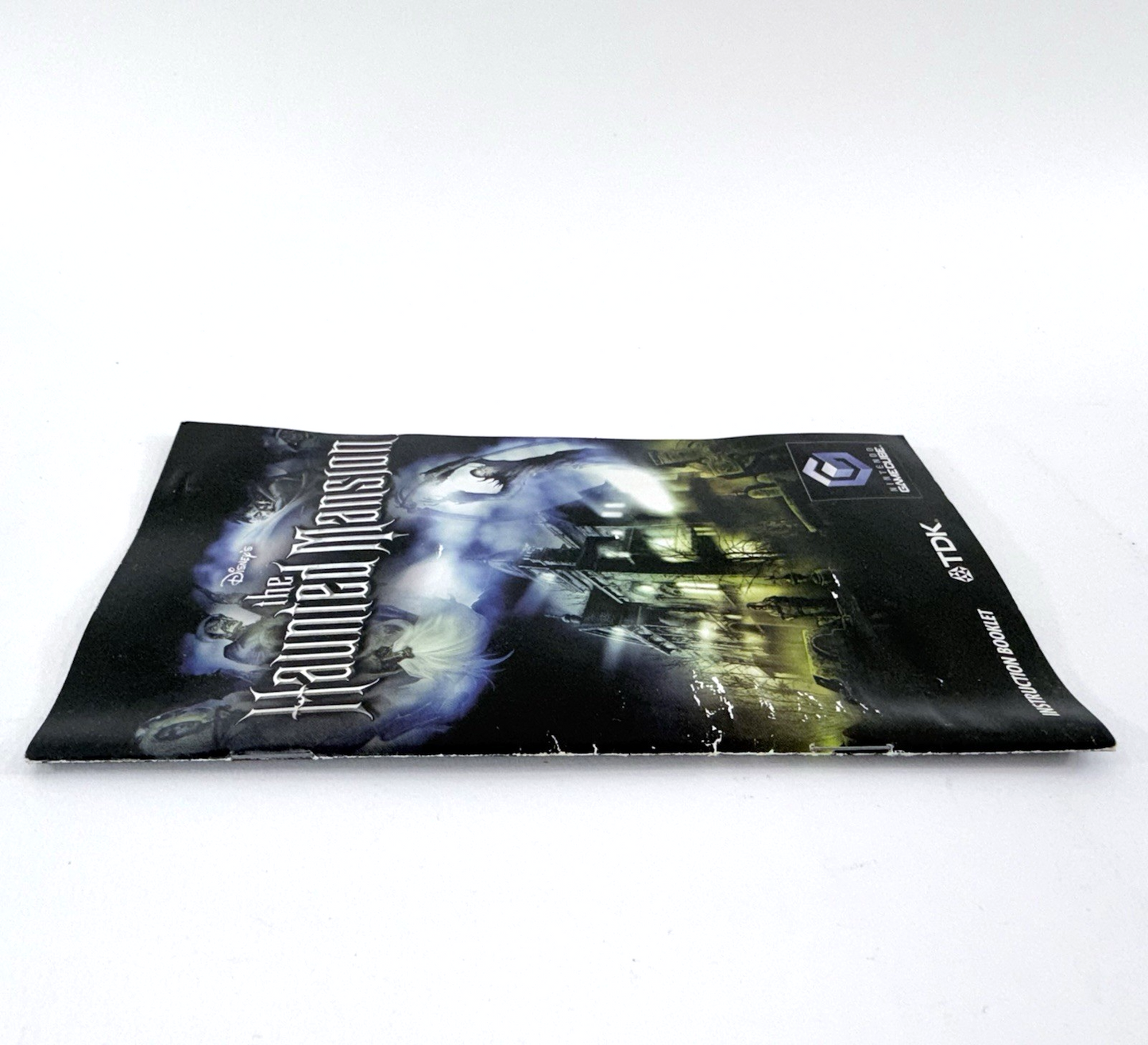Disney's The Haunted Mansion (GameCube, 2003) Game Case Manual Reg. Card Insert