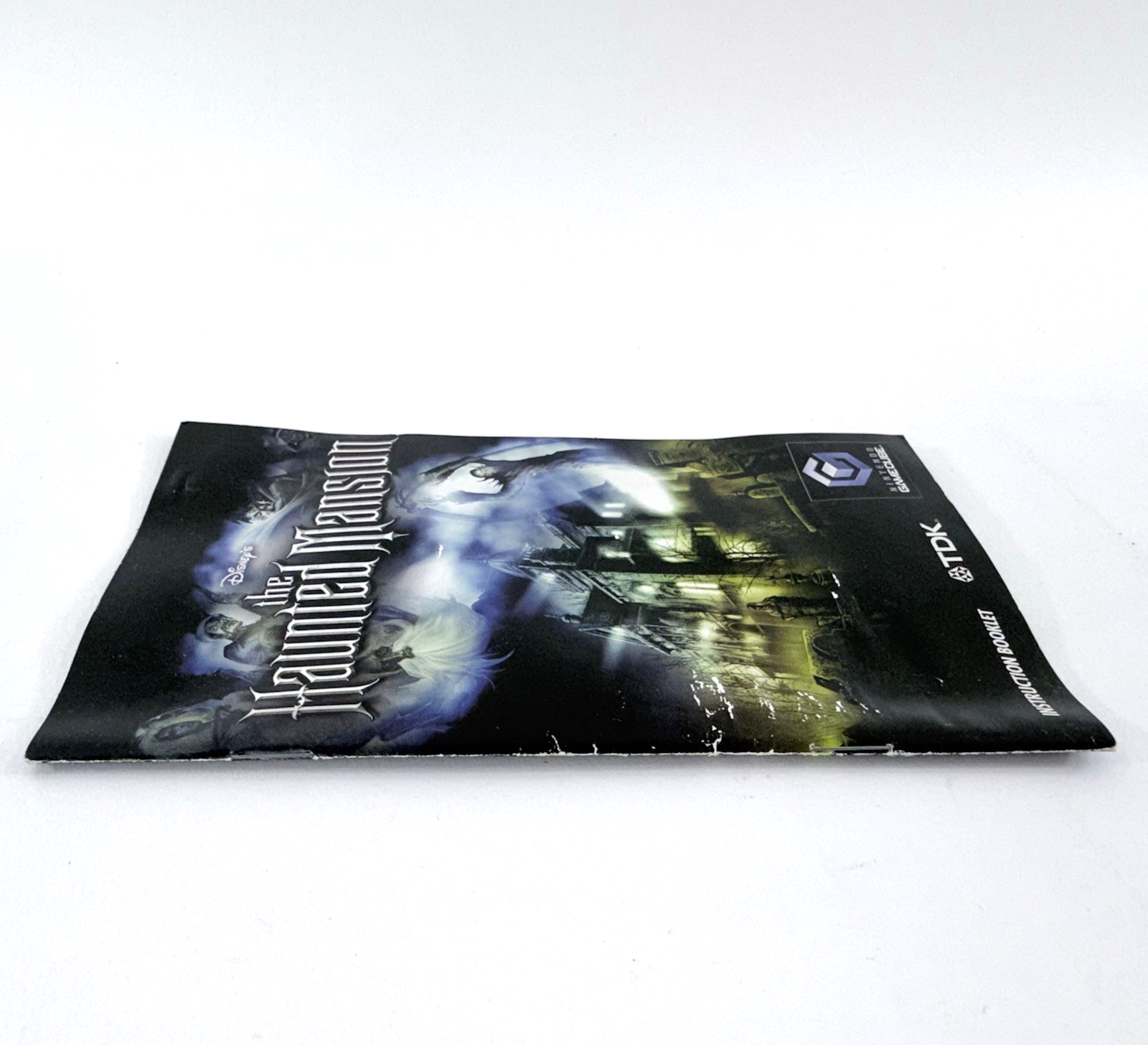 Disney's The Haunted Mansion (GameCube, 2003) Game Case Manual Reg. Card Insert