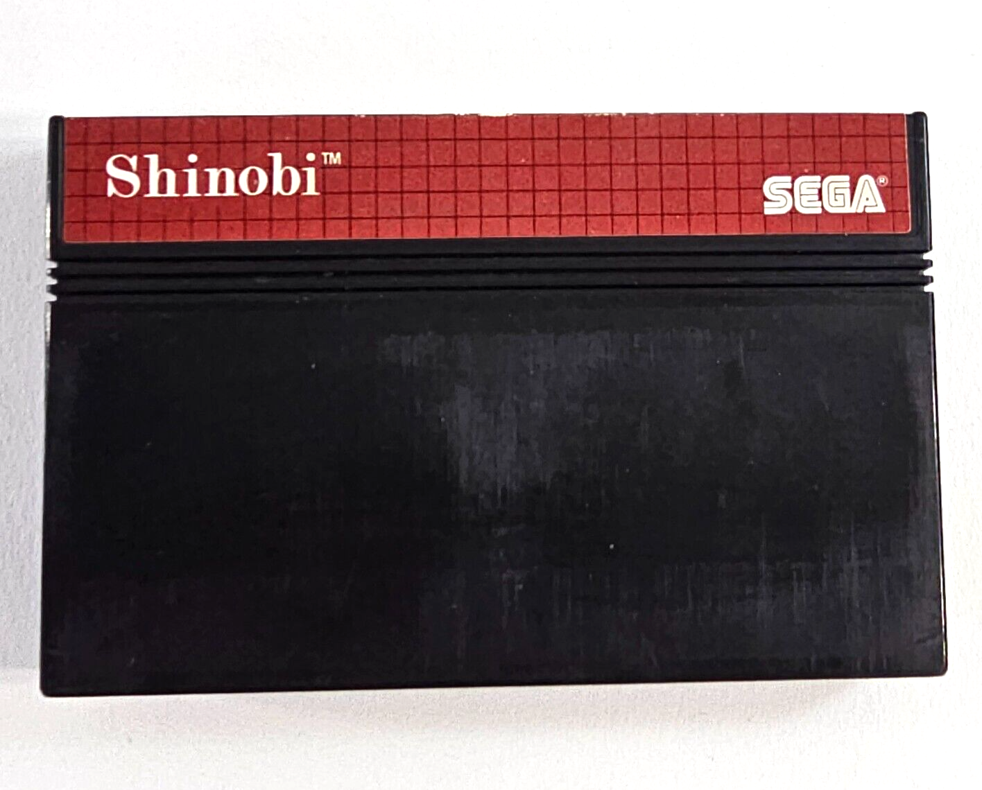 Shinobi (Sega Master System, 1988) Game Case Manual - Tested and Working