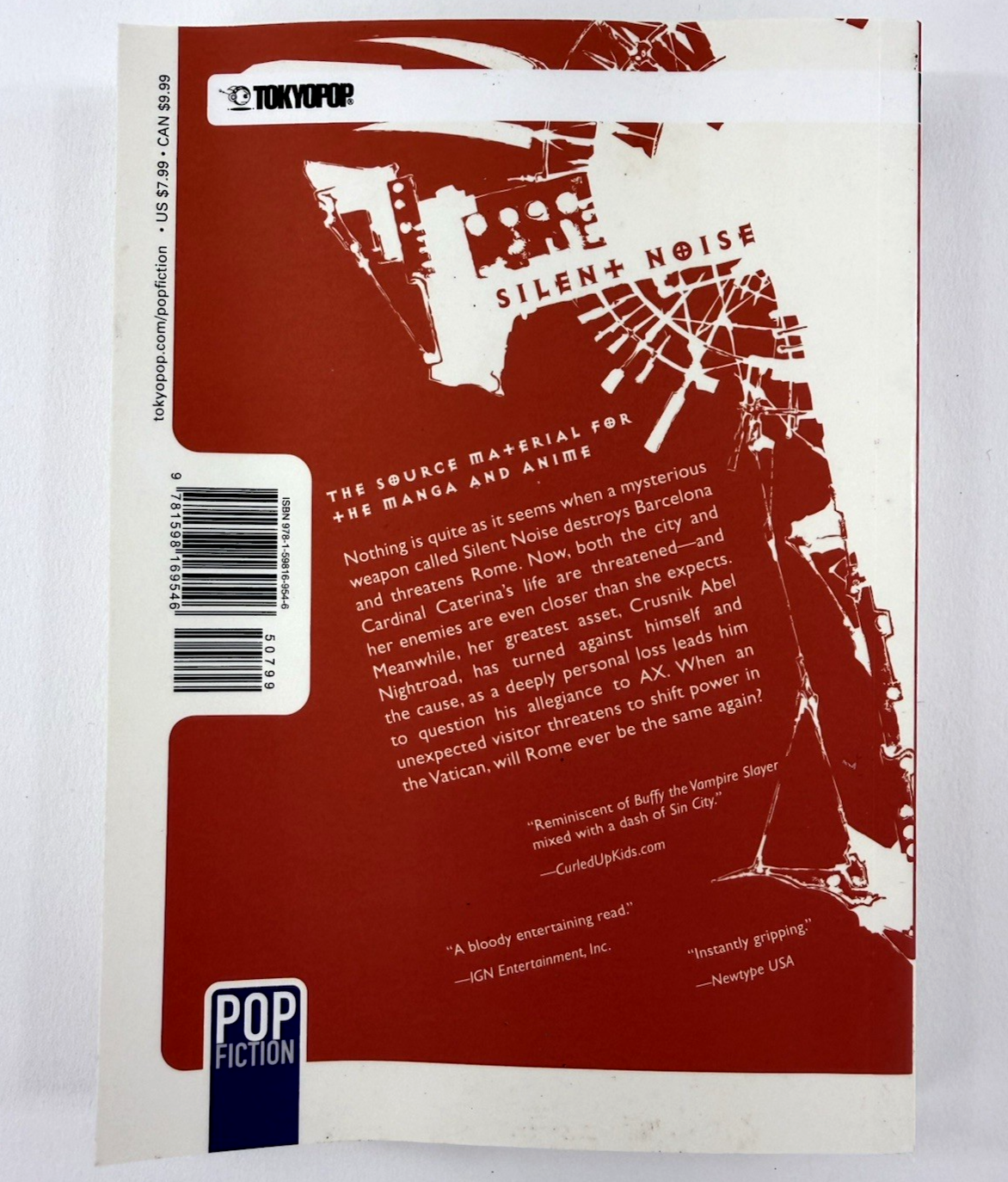 Trinity Blood: Rage Against The Moons Vol. 2 Silent Noise Light Novel Tokyopop