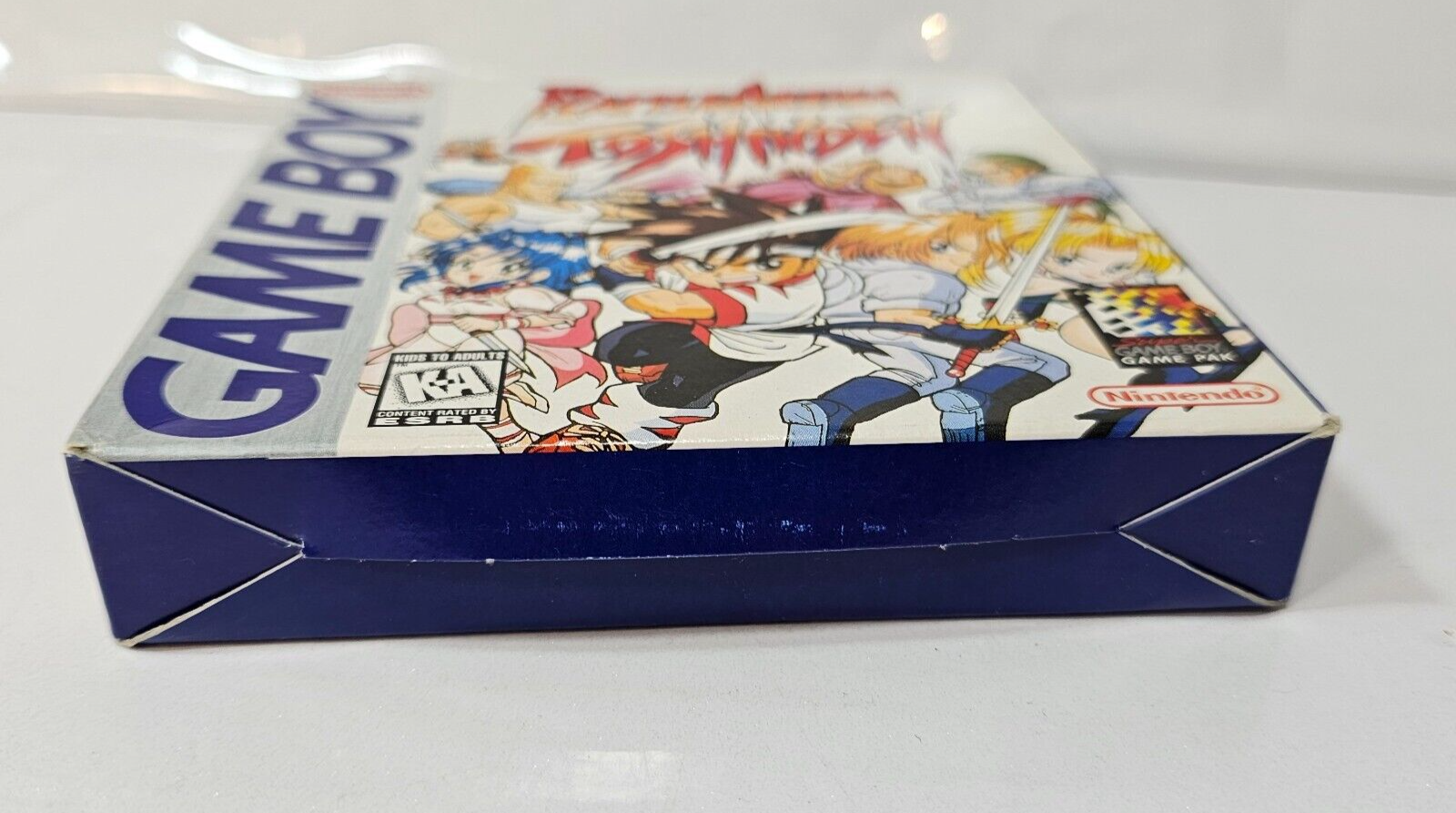 Genuine Battle Arena Toshinden (Nintendo Gameboy, 1995) Game Box Manual Inserts