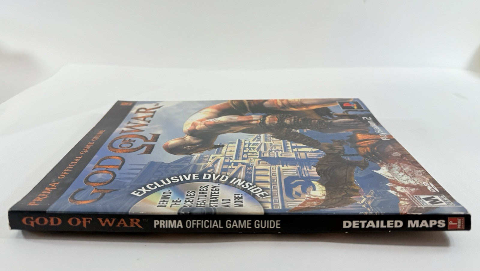 God of War : Prima Official Game Guide with DVD (2005, Prima)