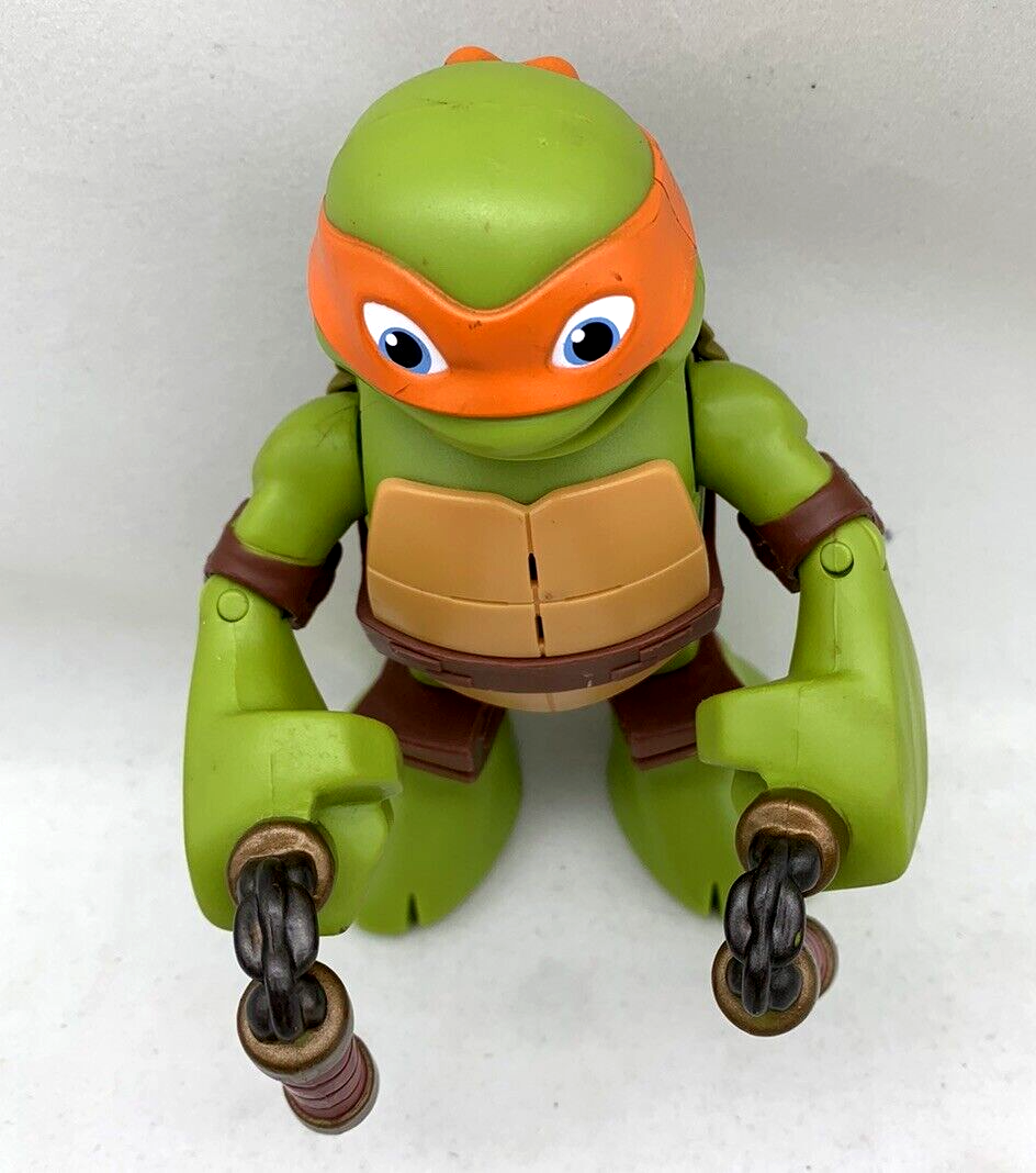 Viacom 2014 Teenage Mutant Ninja Turtles 6” Michelangelo Action Figure