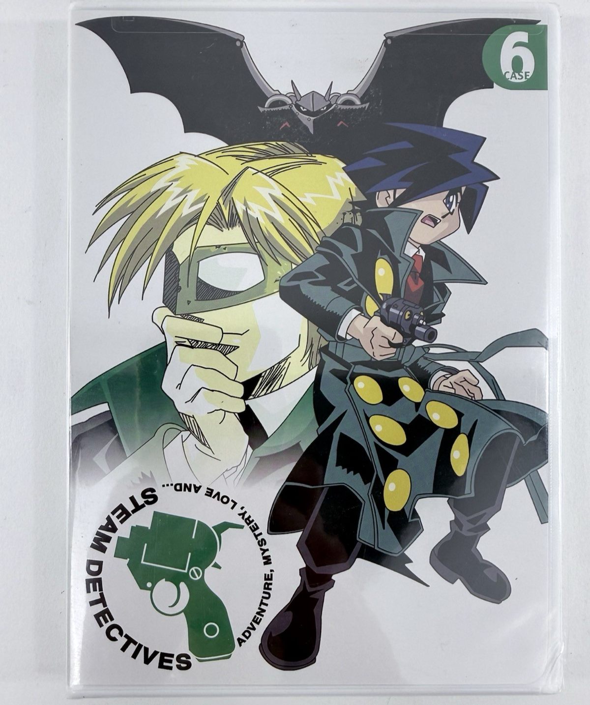 Steam Detectives: Vol. 6 - Case 6 (DVD, 2004) ADV Films - New, Factory Sealed