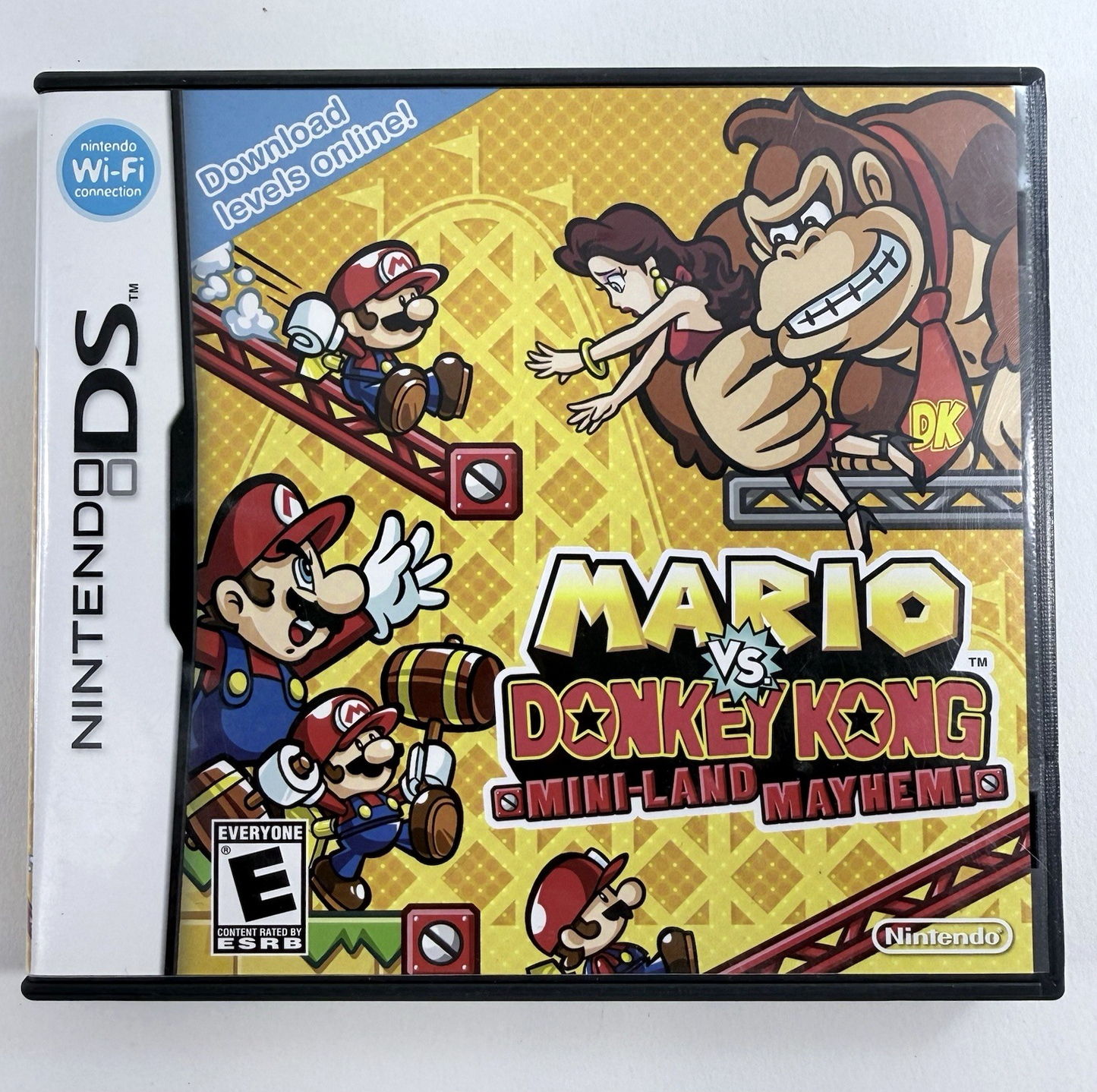 Mario vs Donkey Kong Mini-Land Mayhem (Nintendo DS, 2011) Game Case Manual More