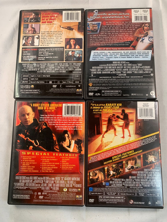 XXX (DVD action film lot) Torque/Never Back Down/SWAT