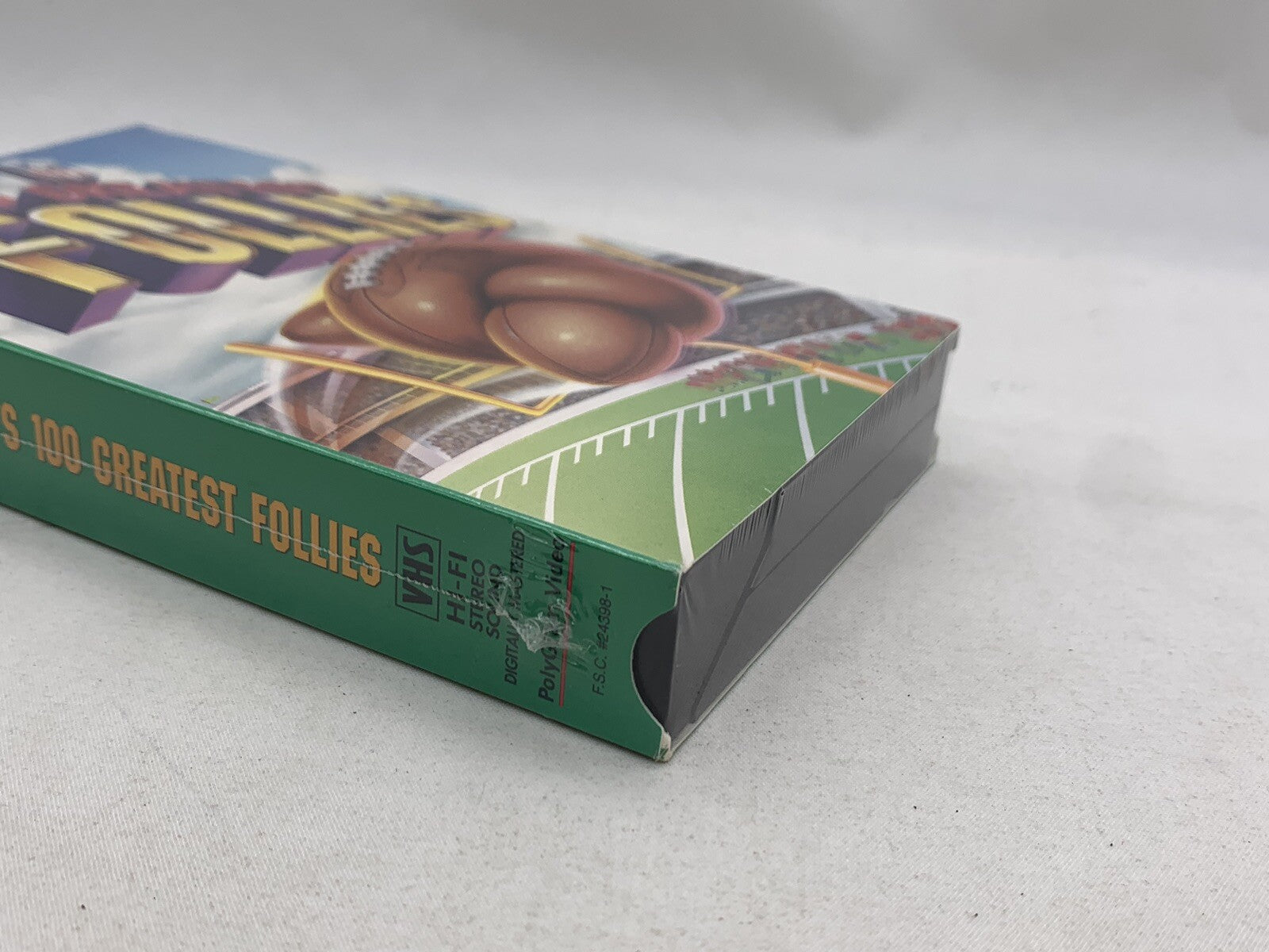 NFL's 100 Greatest Follies (VHS, 1994) New, Factory Sealed