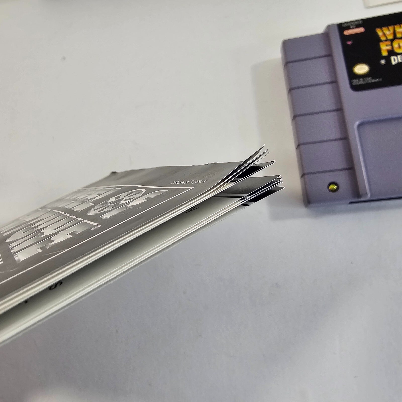 Wheel of Fortune Deluxe Edition (Super Nintendo, 1993) Game Box Manual Insert