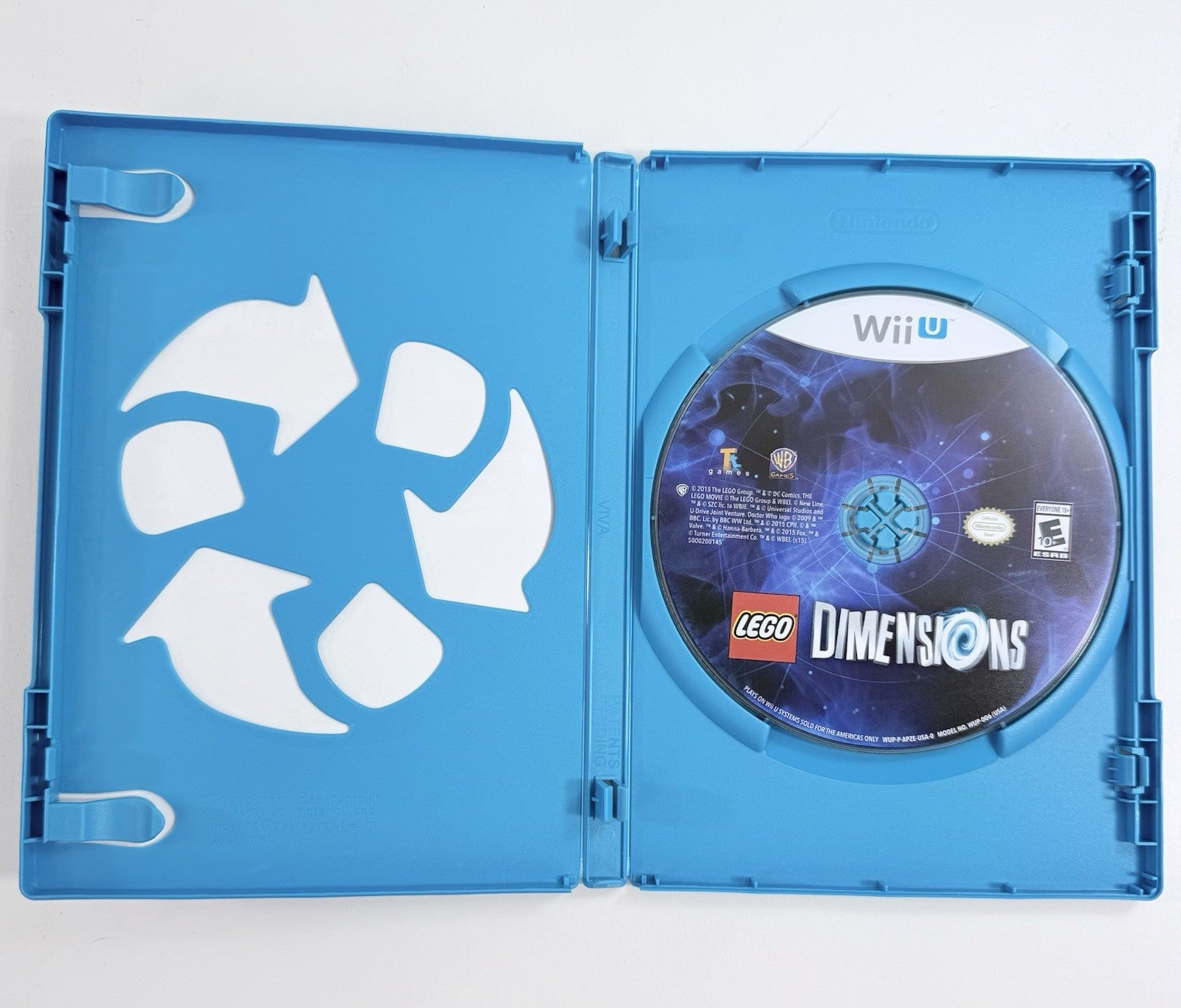 Lego Dimensions (Nintendo Wii U, 2015) Game and Case  - Tested And Working